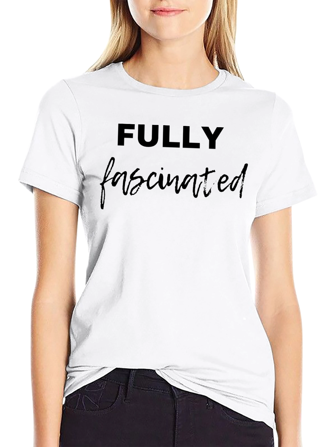 Fully Fascinated Black Graphic T-Shirt