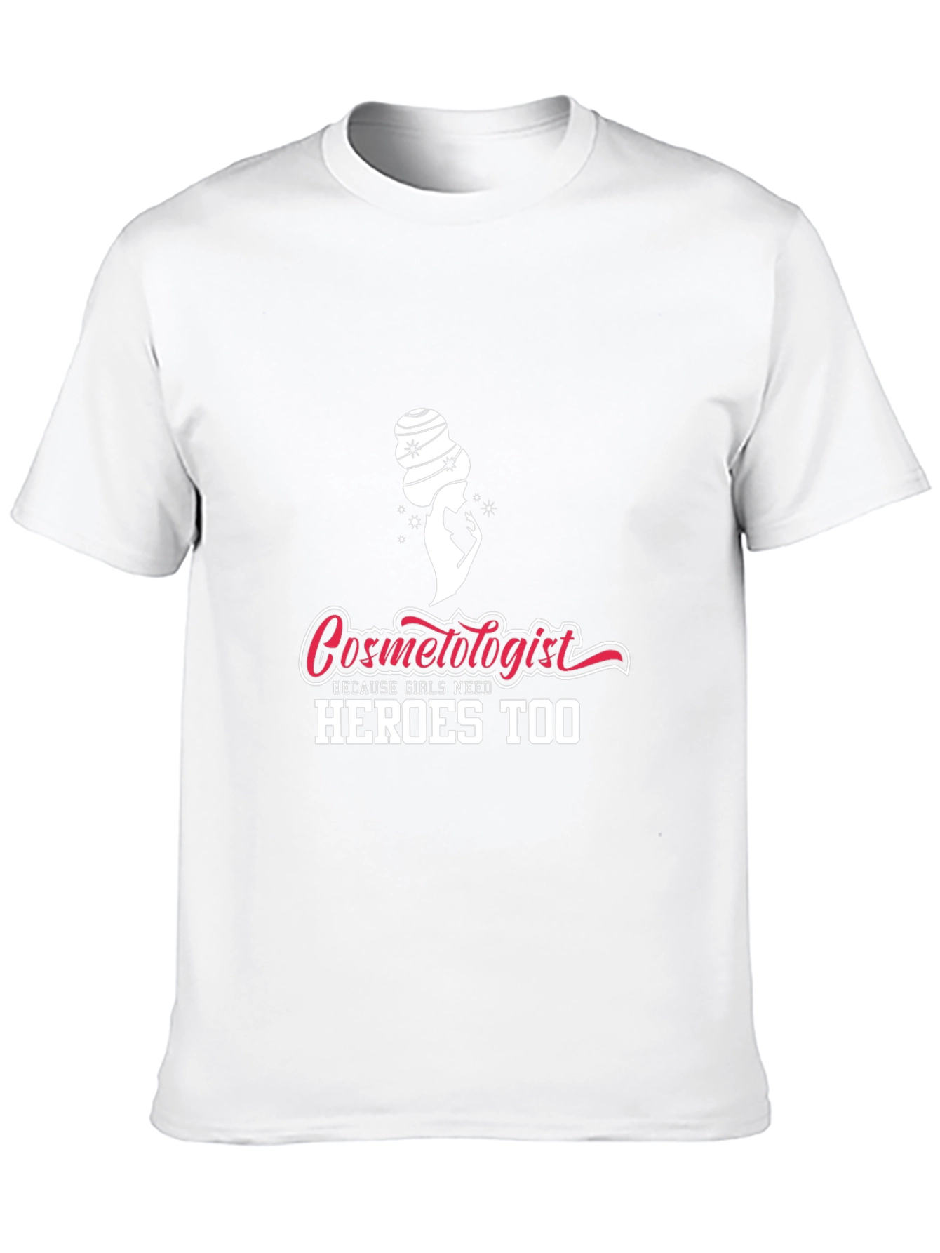 Cosmetologist Hero Graphic Tee - Black Unisex Shirt