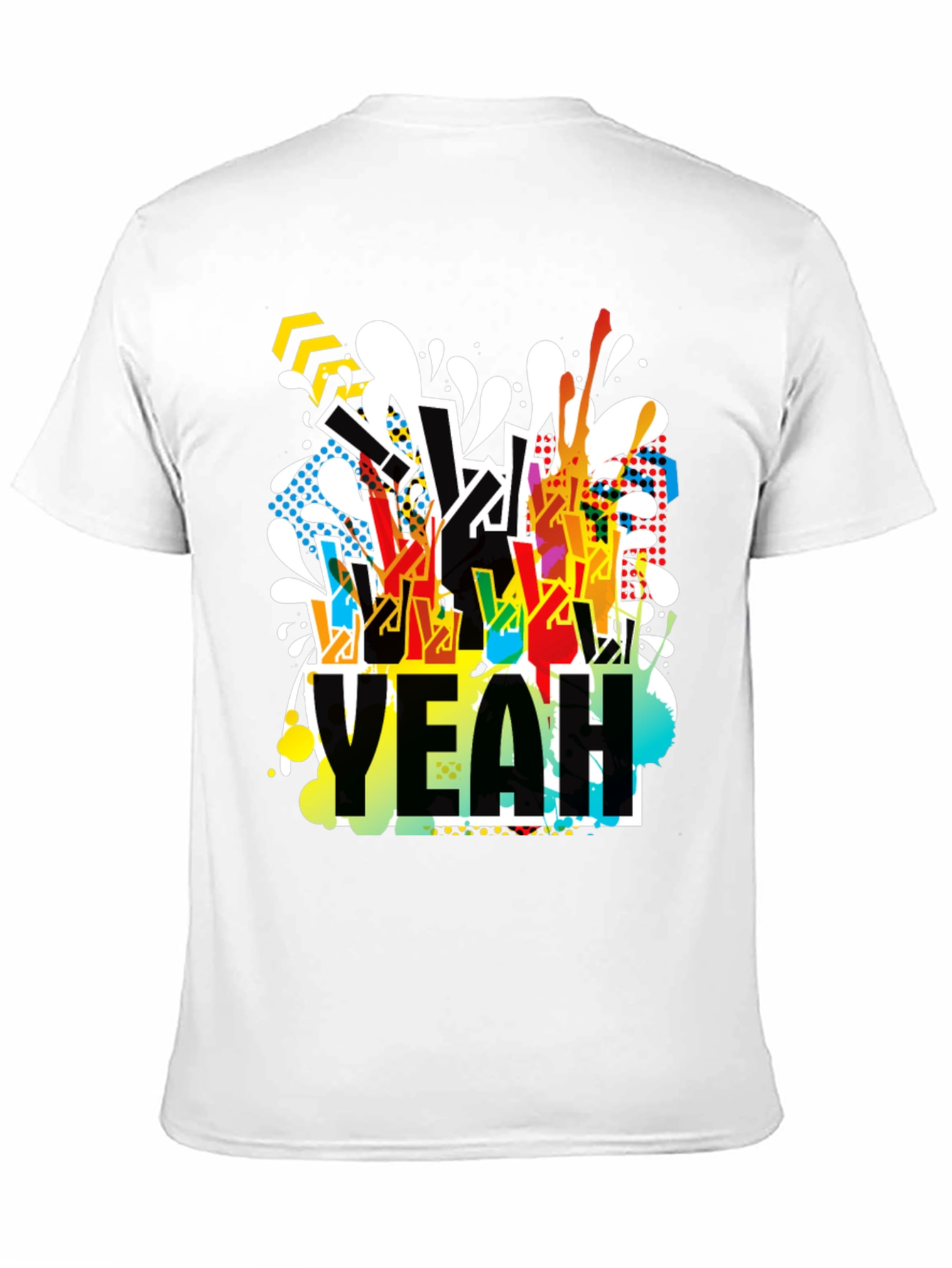 Yeah! Graphic Print Black T-Shirt