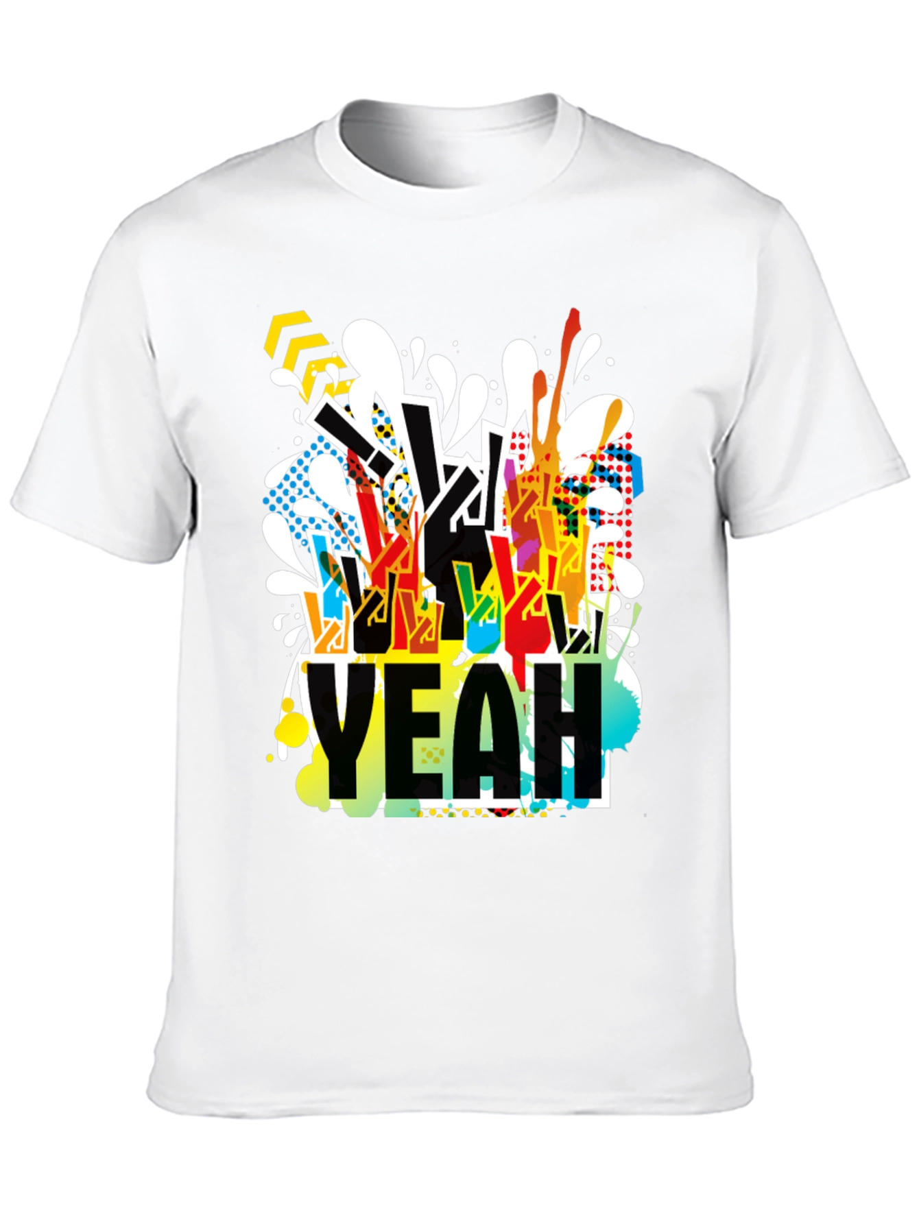 Yeah! Graphic Print Black T-Shirt