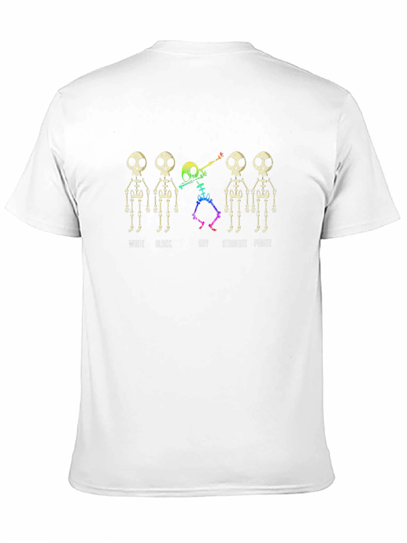 Skeletons Pride Graphic T-Shirt