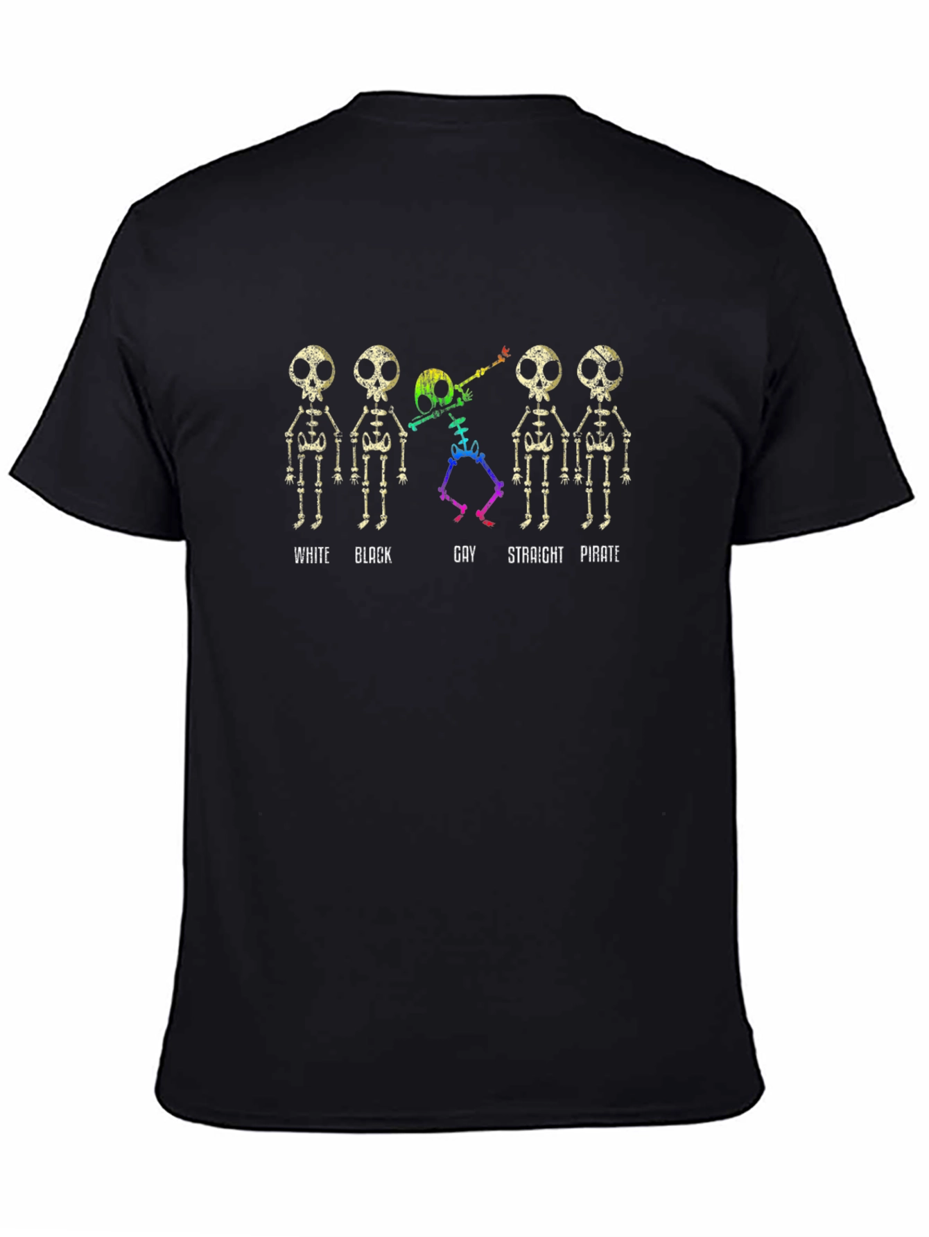 Skeletons Pride Graphic T-Shirt