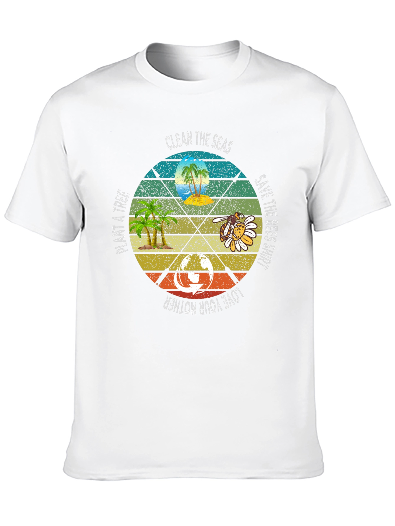 Eco-Friendly Graphic T-Shirt - Save the Planet