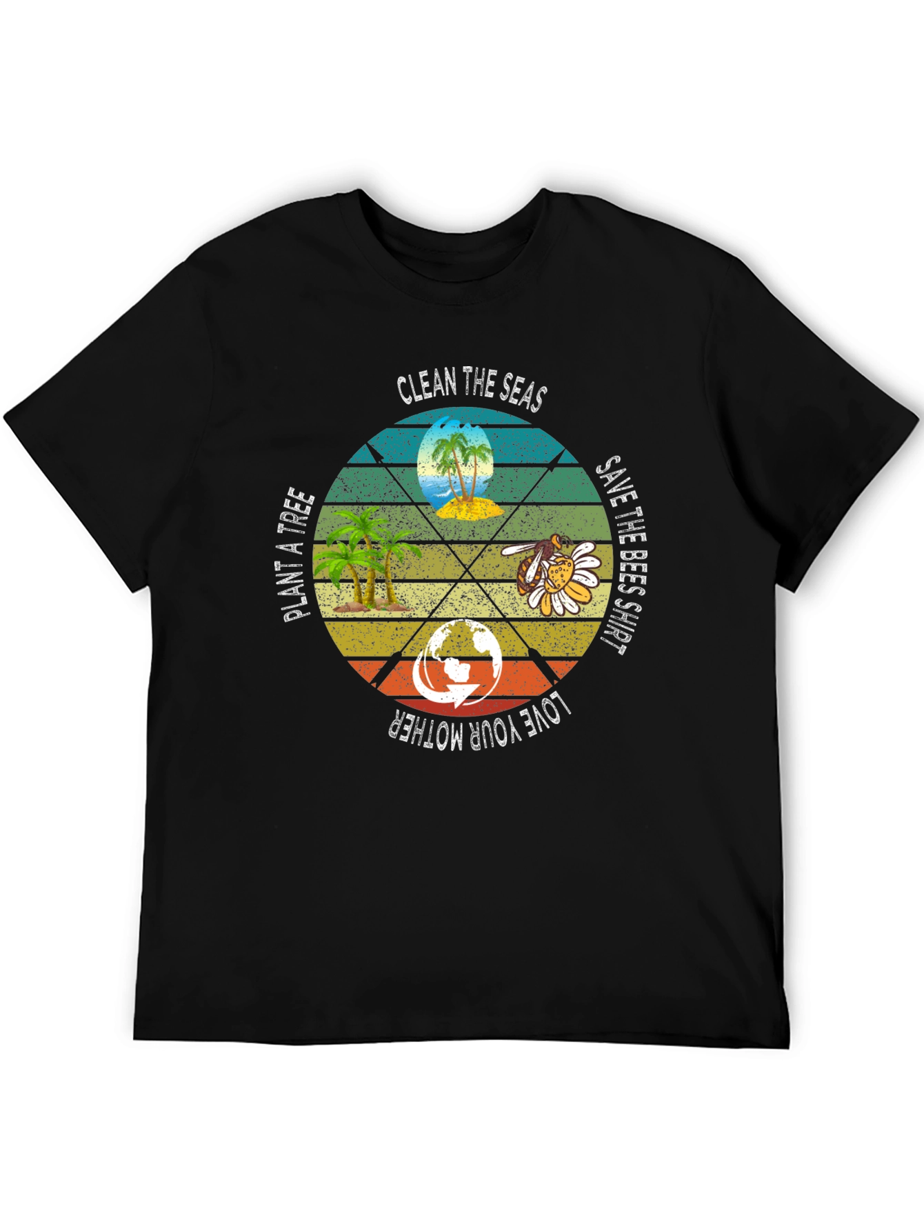 Eco-Friendly Graphic T-Shirt - Save the Planet