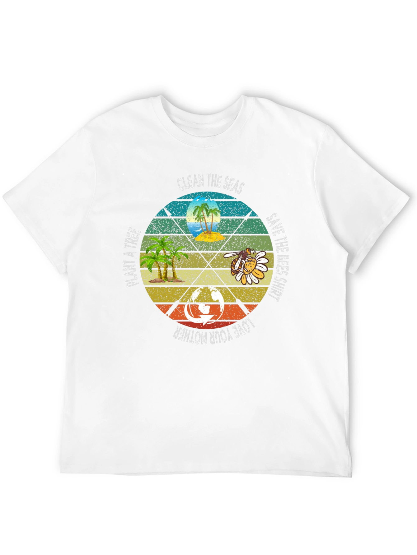 Eco-Friendly Graphic T-Shirt - Save the Planet
