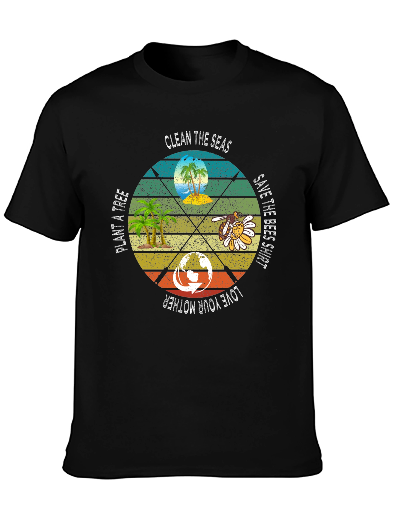 Eco-Friendly Graphic T-Shirt - Save the Planet