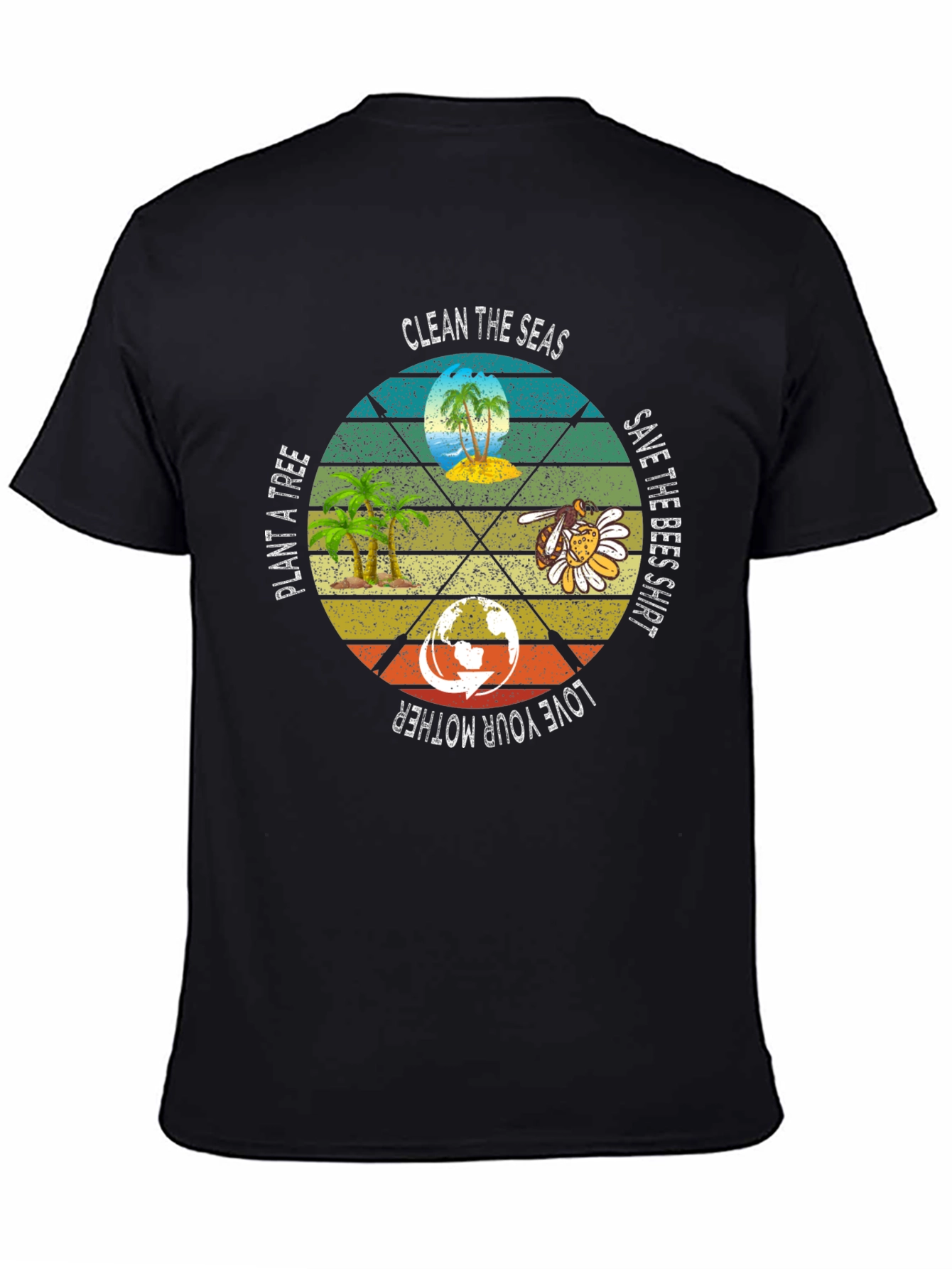 Eco-Friendly Graphic T-Shirt - Save the Planet