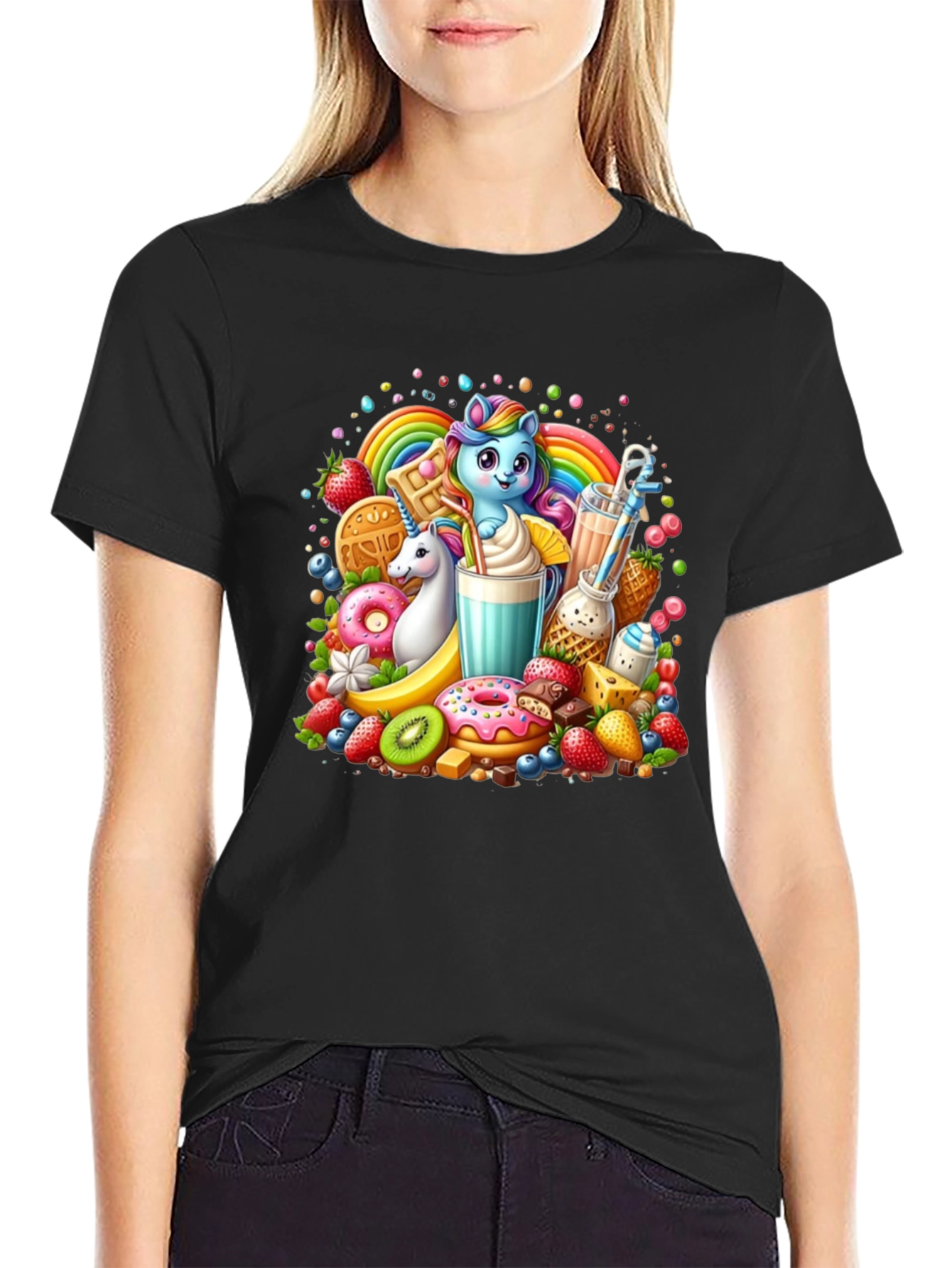 Sweet Treat Unicorn Graphic Tee