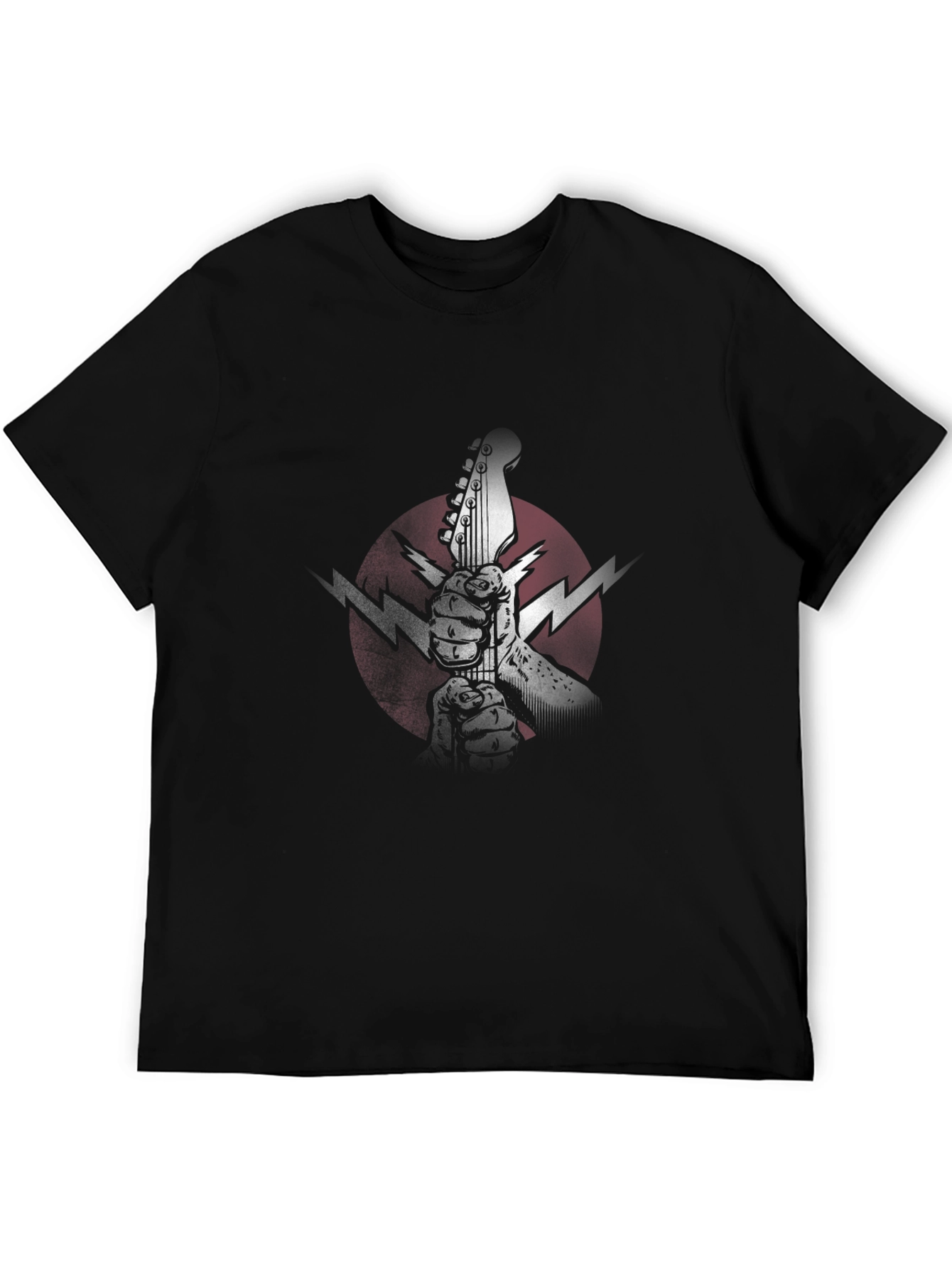 Electric Guitar Black Tee
