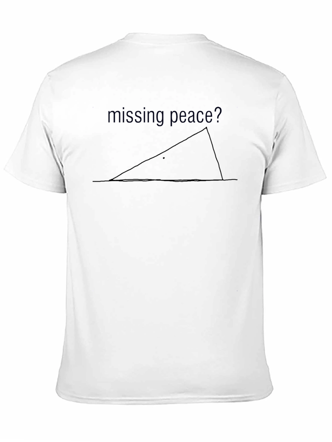 Missing Peace Graphic T-Shirt - Black