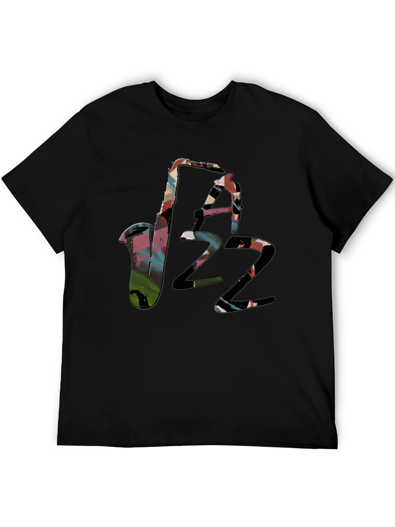 Jazz Music Saxophone Graphic T-Shirt