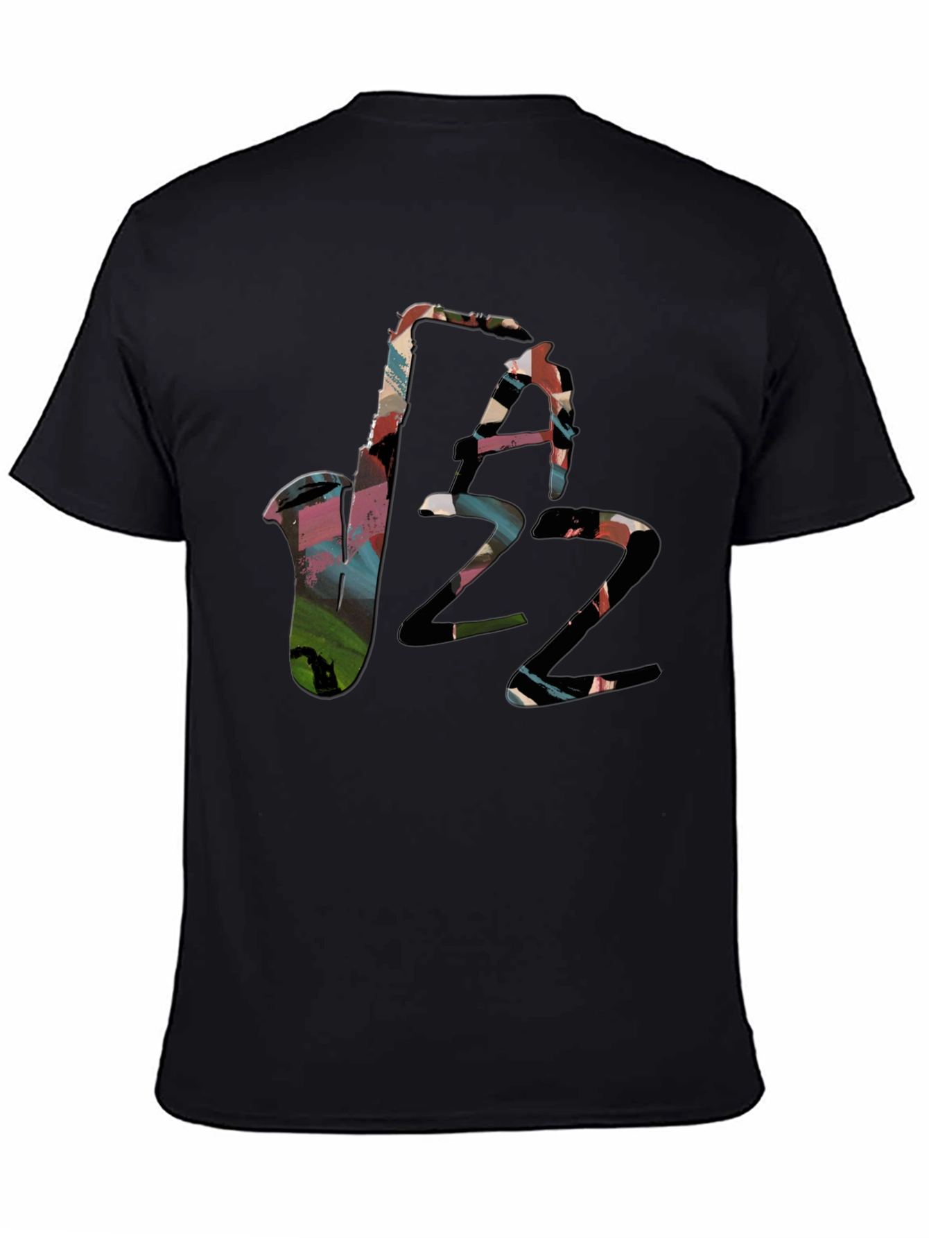 Jazz Music Saxophone Graphic T-Shirt
