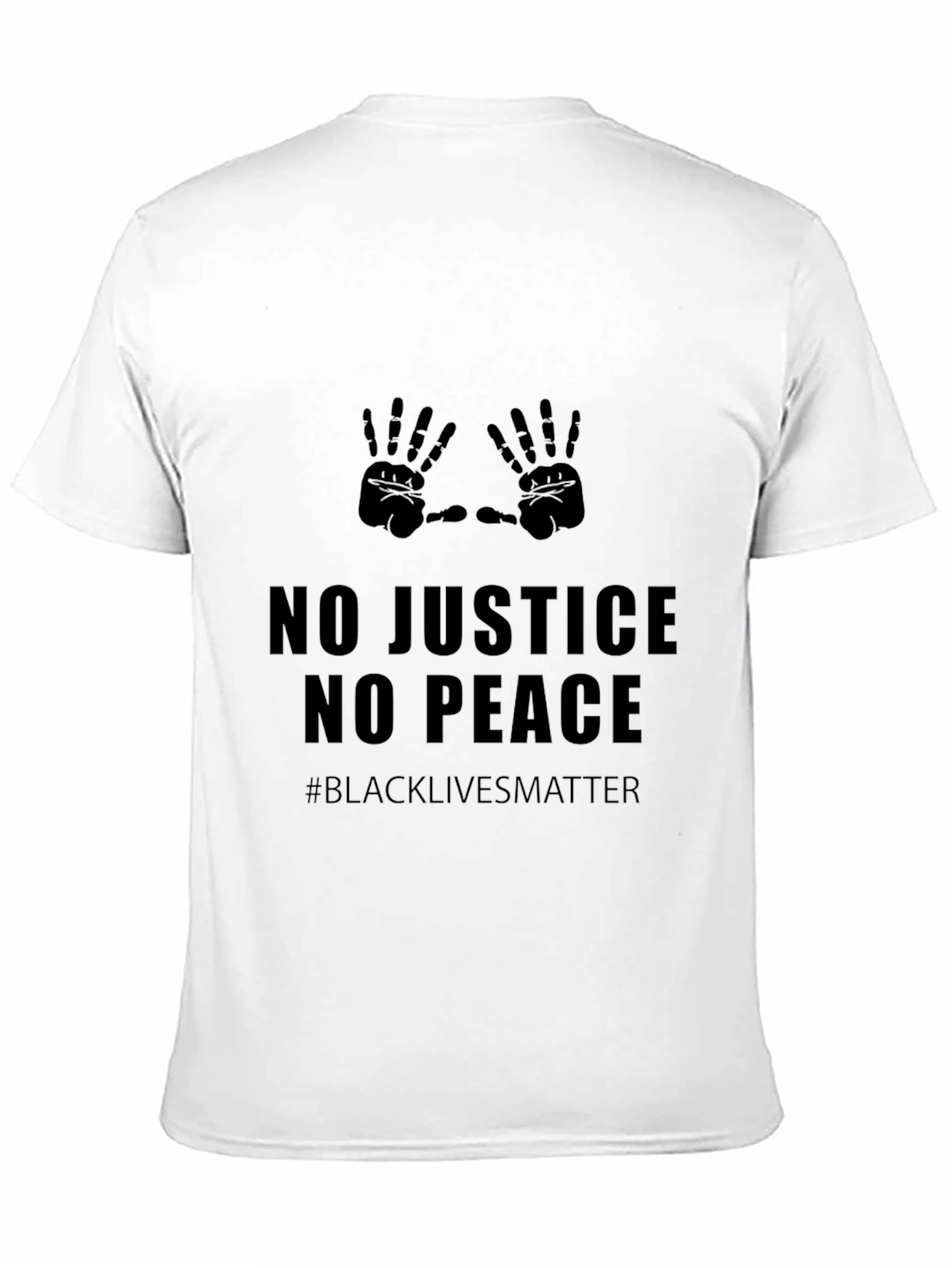 No Justice No Peace BLM Graphic Tee