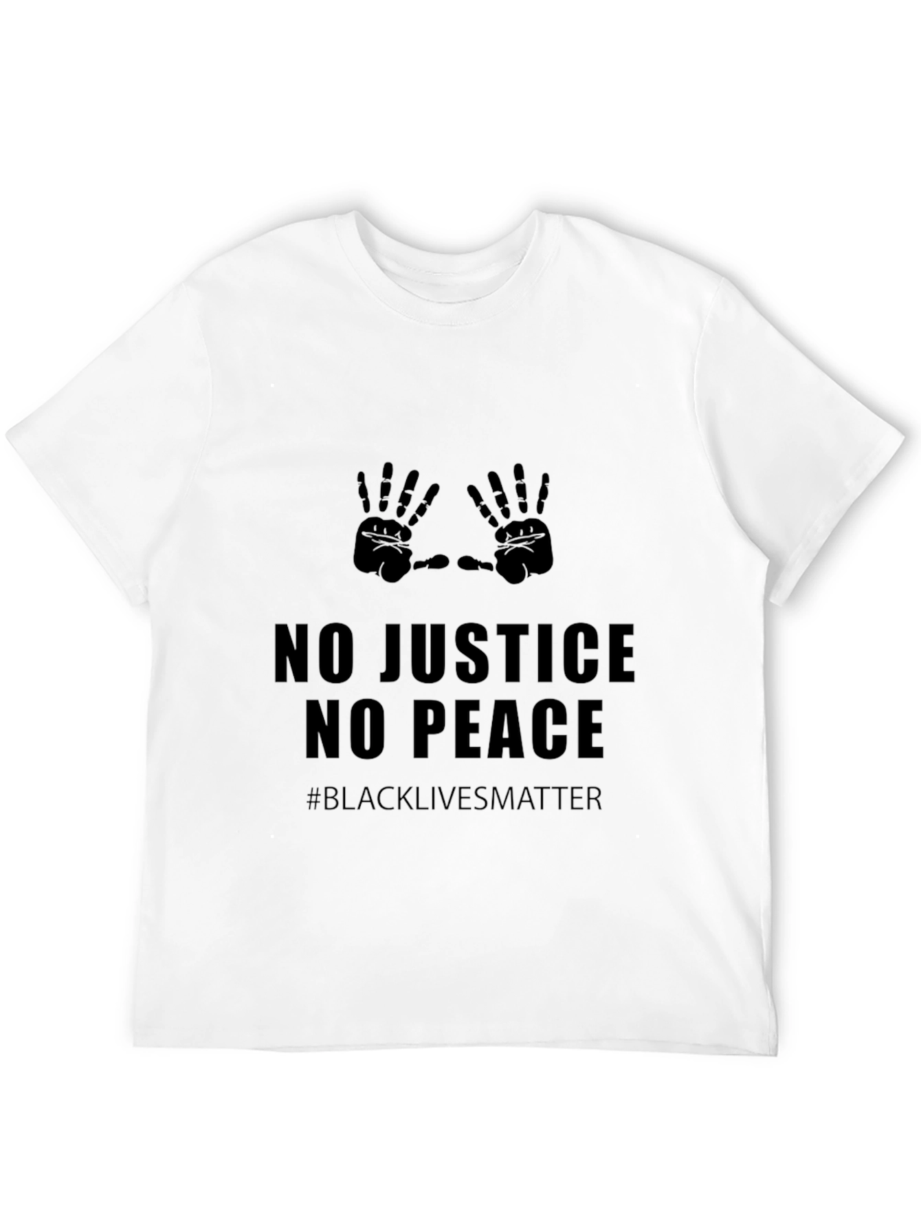 No Justice No Peace BLM Graphic Tee