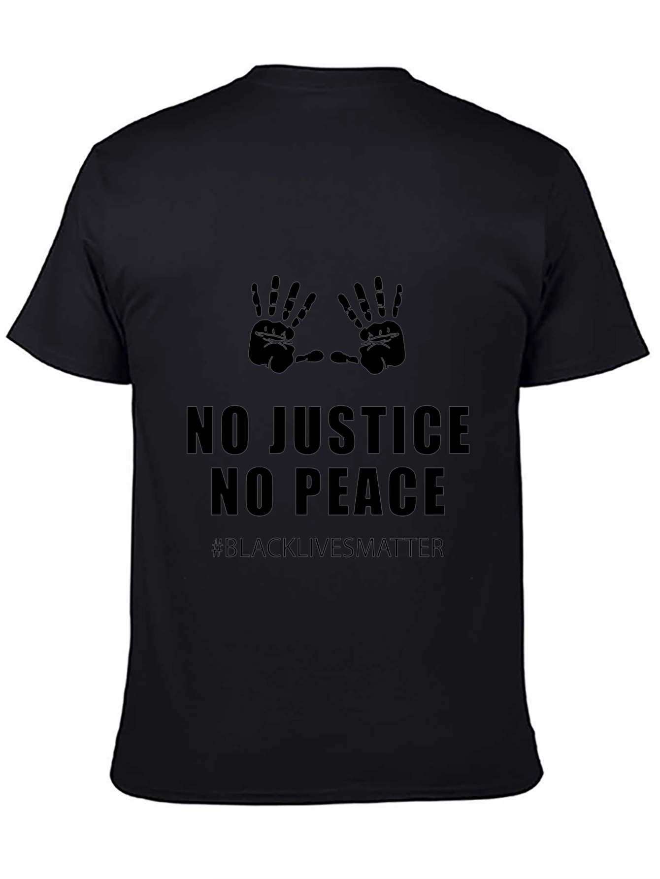 No Justice No Peace BLM Graphic Tee