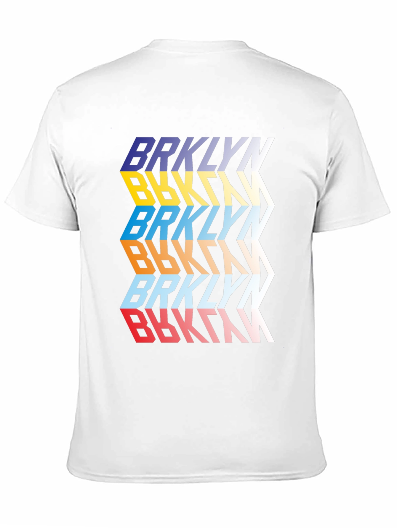 Brooklyn Retro Graphic Print Mens Tee - Black