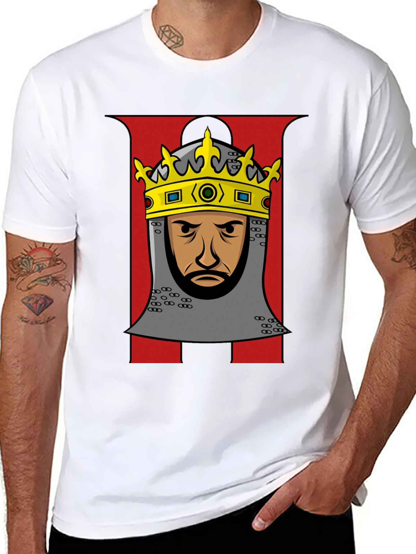 King Graphic T-Shirt - Bold & Unique Design