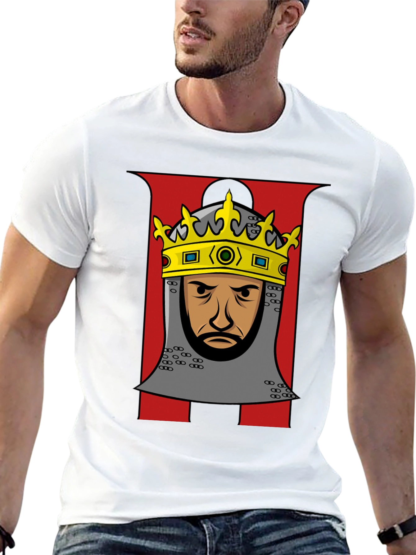 King Graphic T-Shirt - Bold & Unique Design