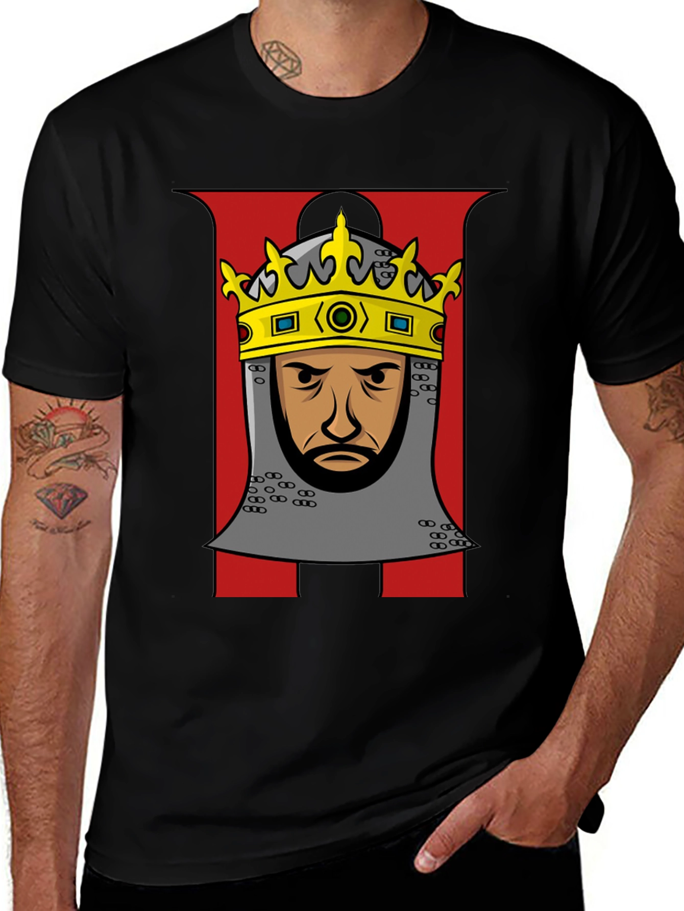 King Graphic T-Shirt - Bold & Unique Design