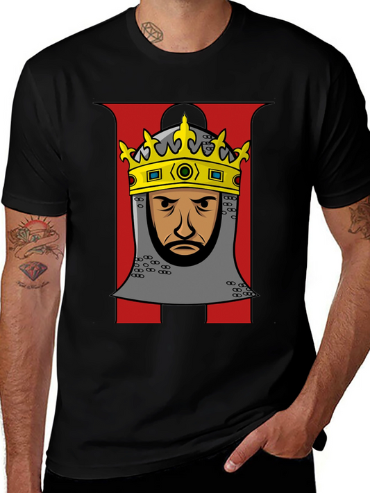 King Graphic T-Shirt - Bold & Unique Design