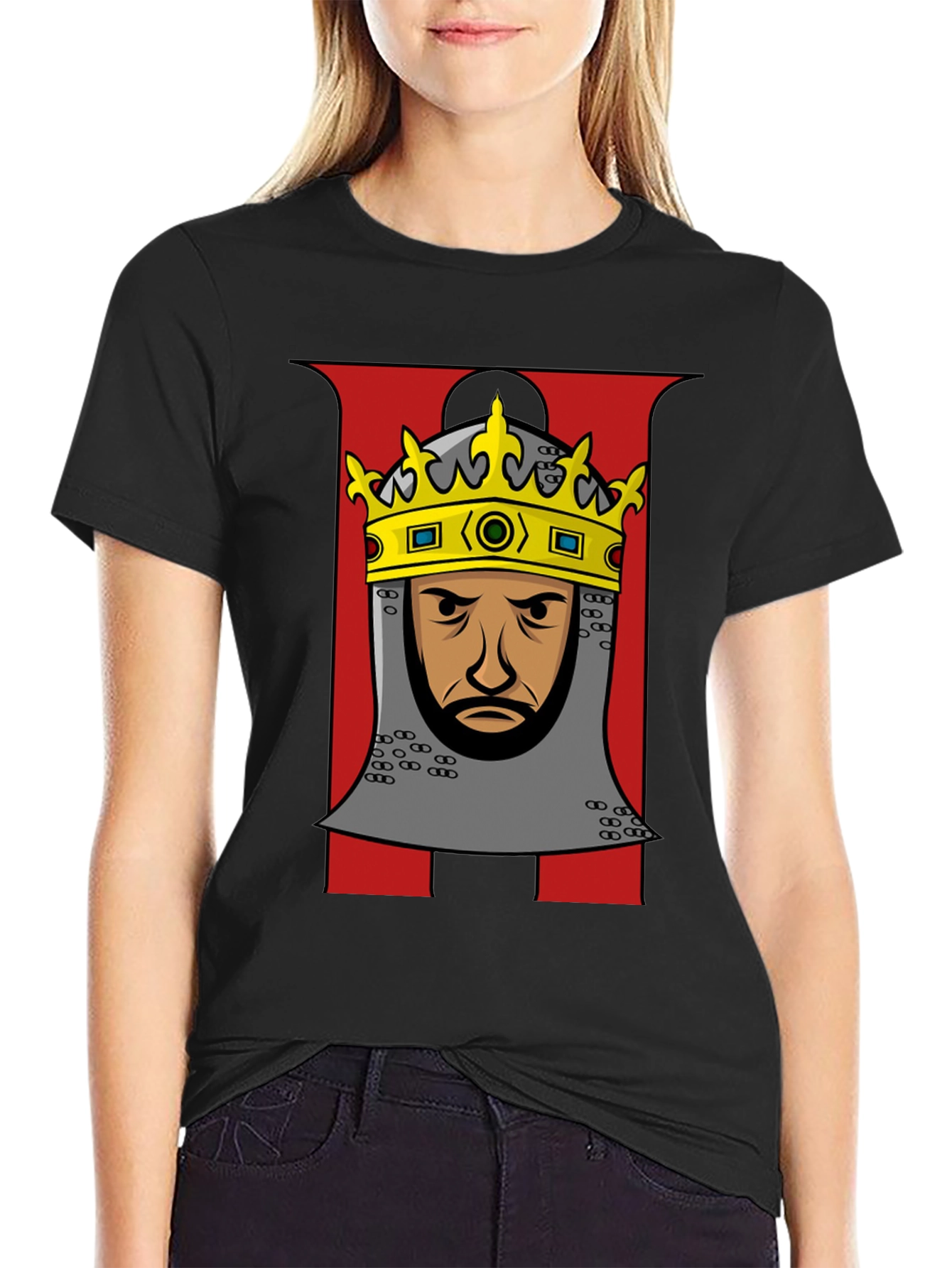 King Graphic T-Shirt - Bold & Unique Design