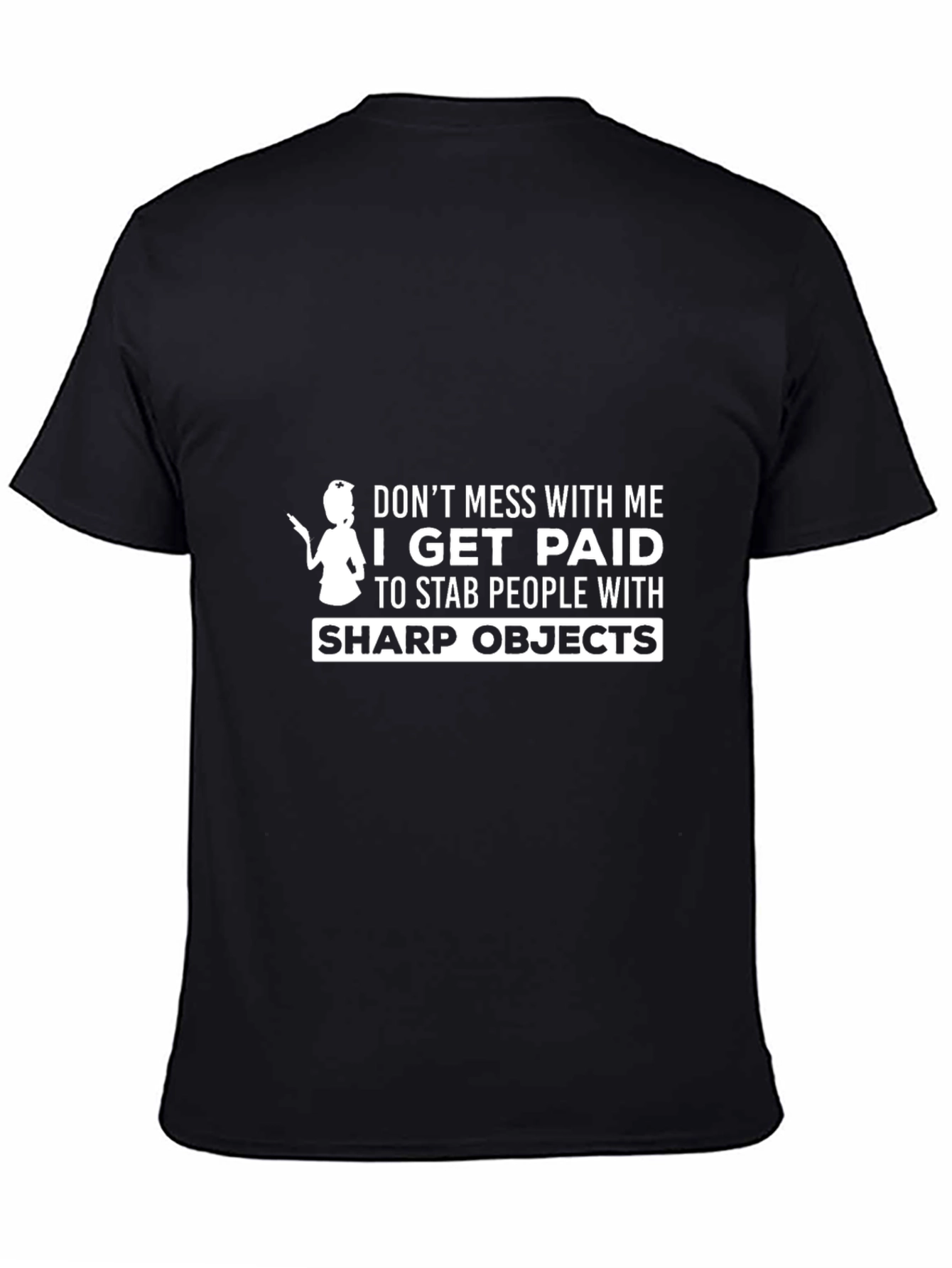 Nurse Stabbing T-Shirt - Funny Medical Humor
