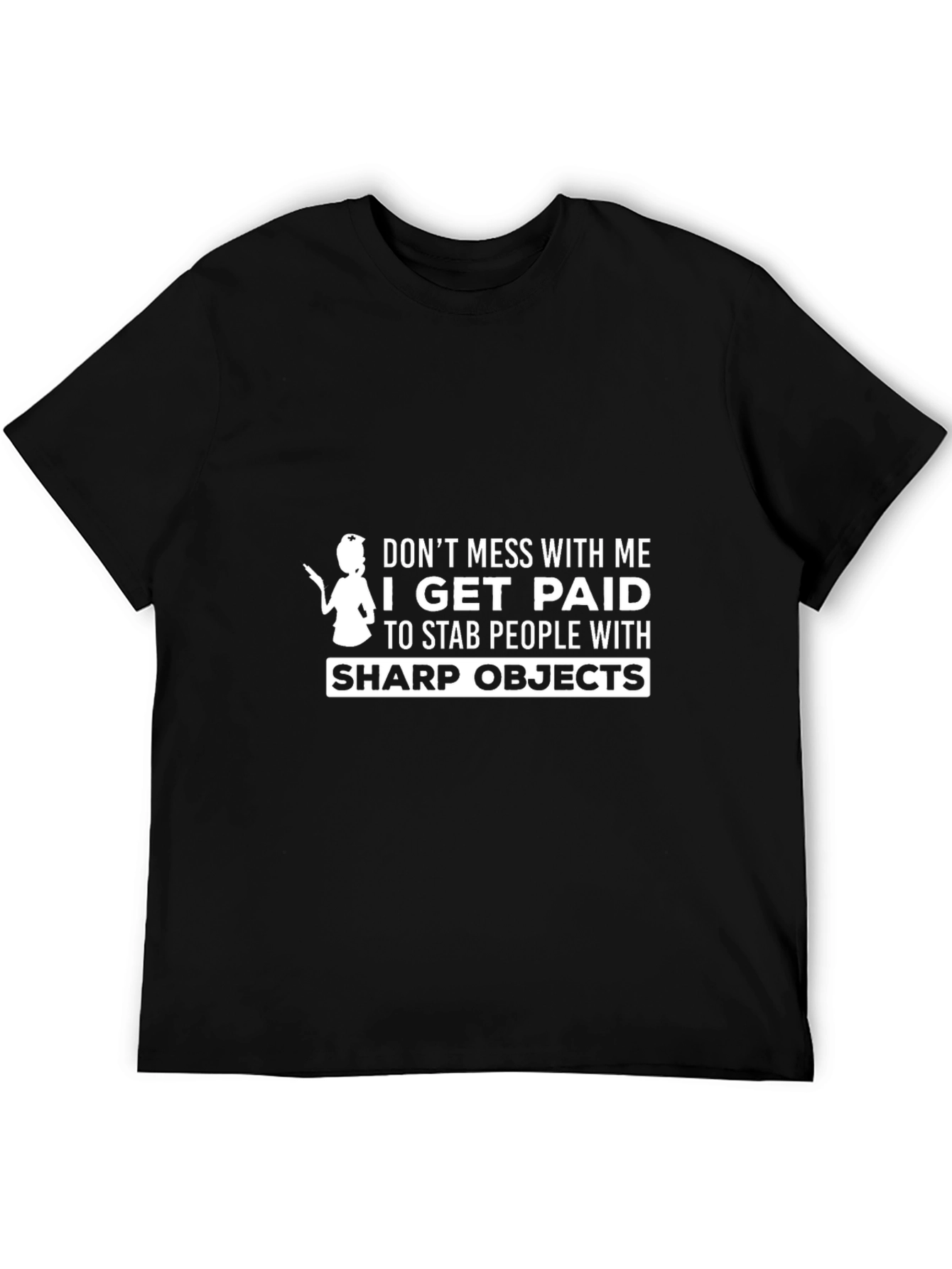 Nurse Stabbing T-Shirt - Funny Medical Humor