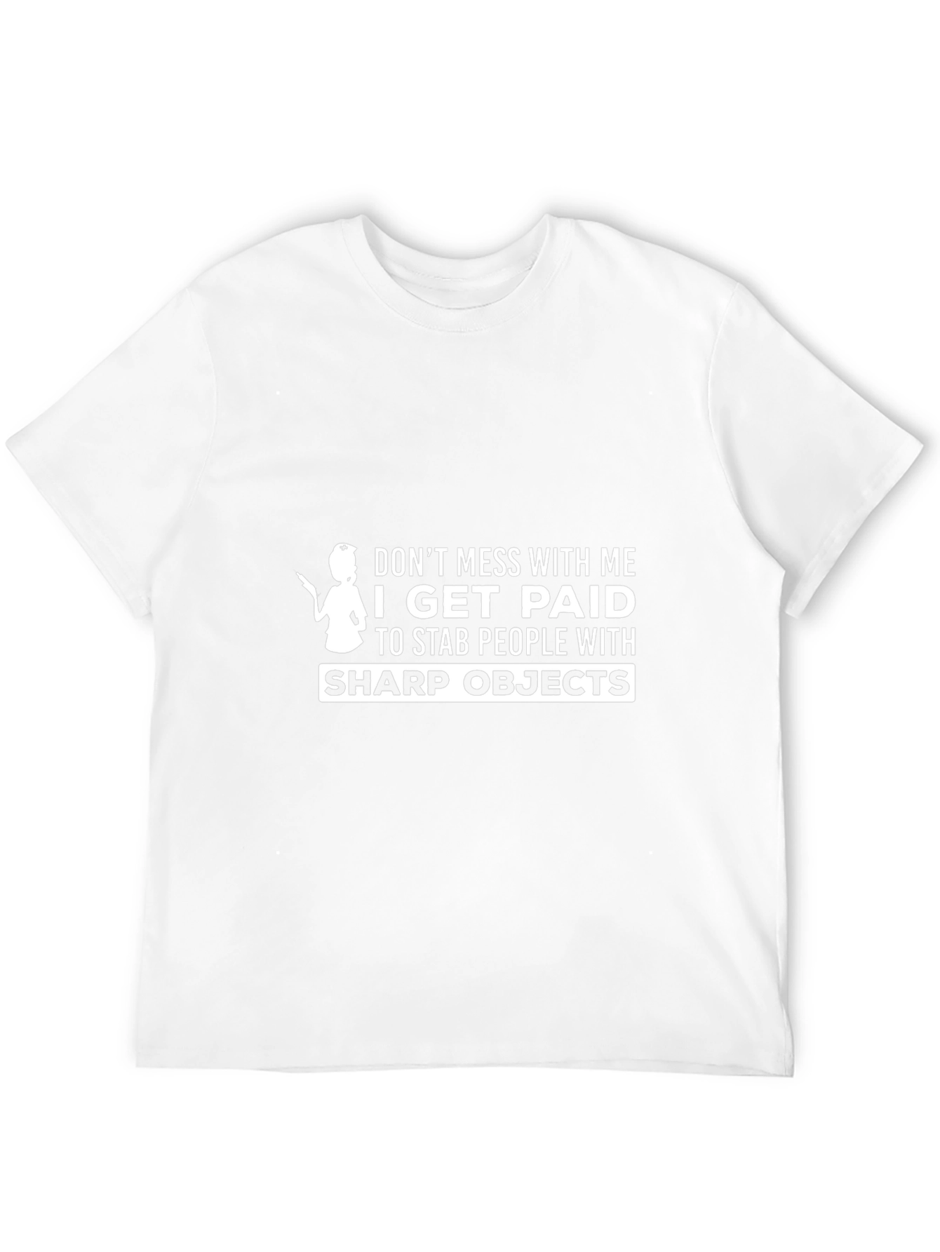 Nurse Stabbing T-Shirt - Funny Medical Humor