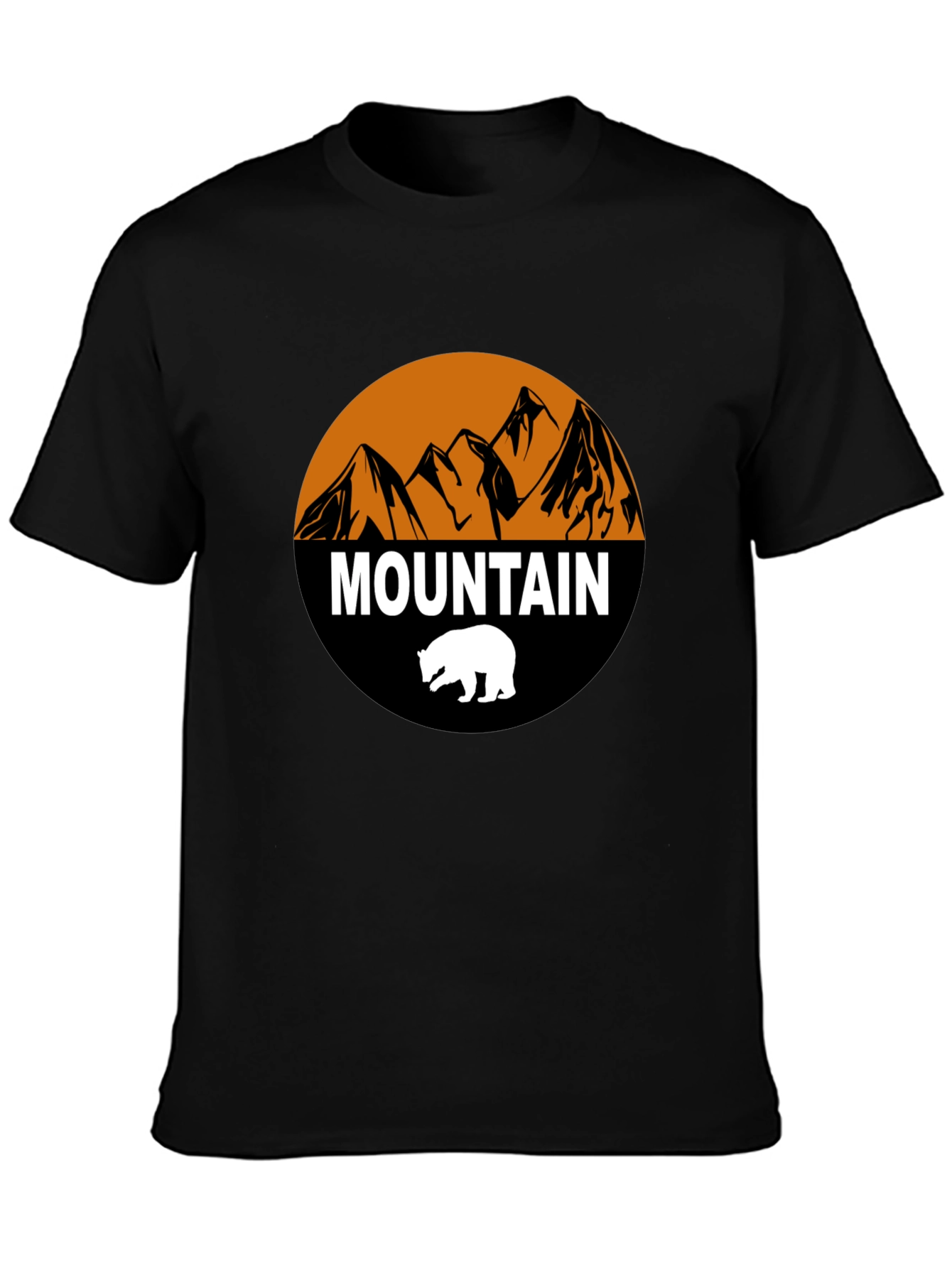 Mountain Bear Graphic T-Shirt