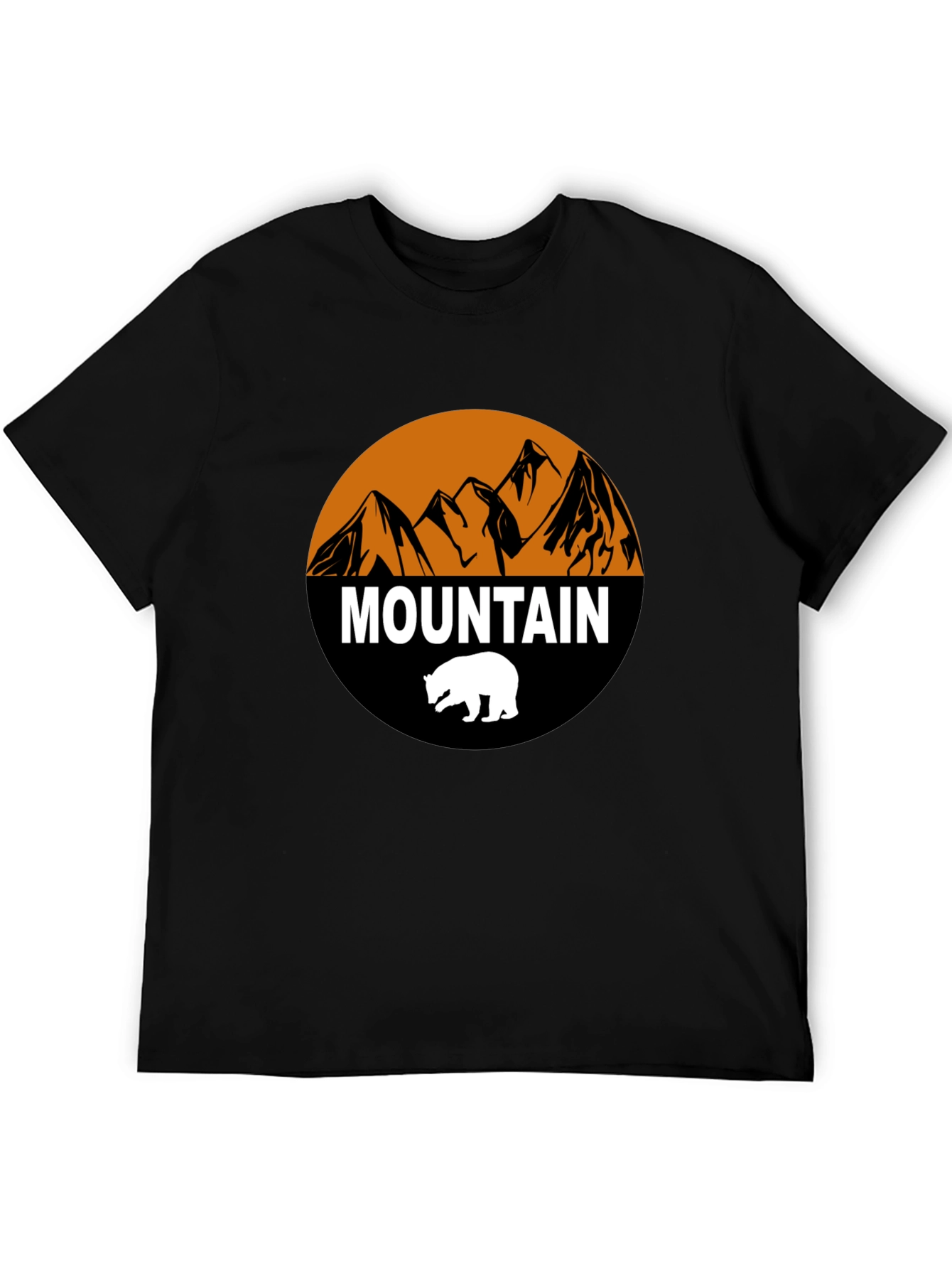 Mountain Bear Graphic T-Shirt