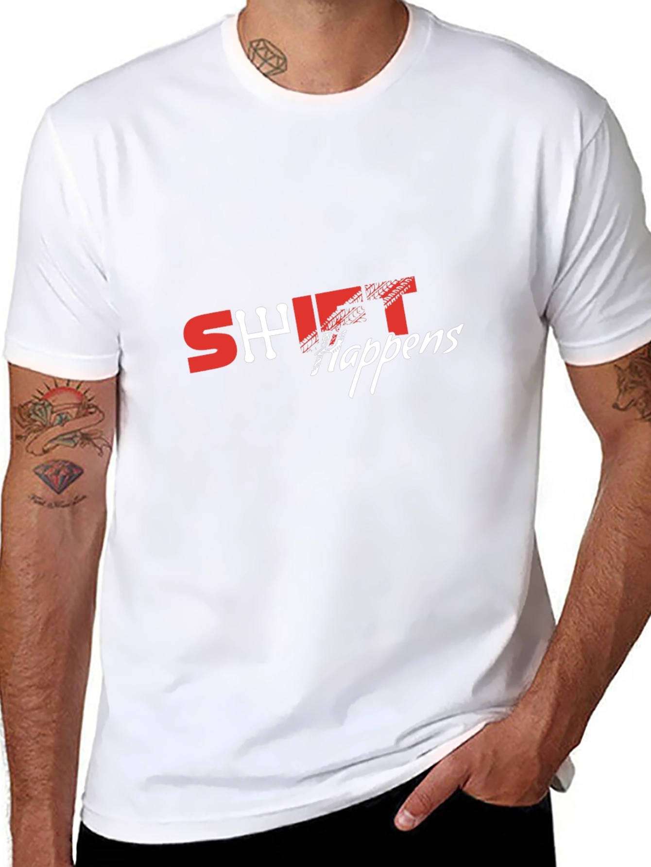 Shift Happens T-Shirt - Car Enthusiast Apparel