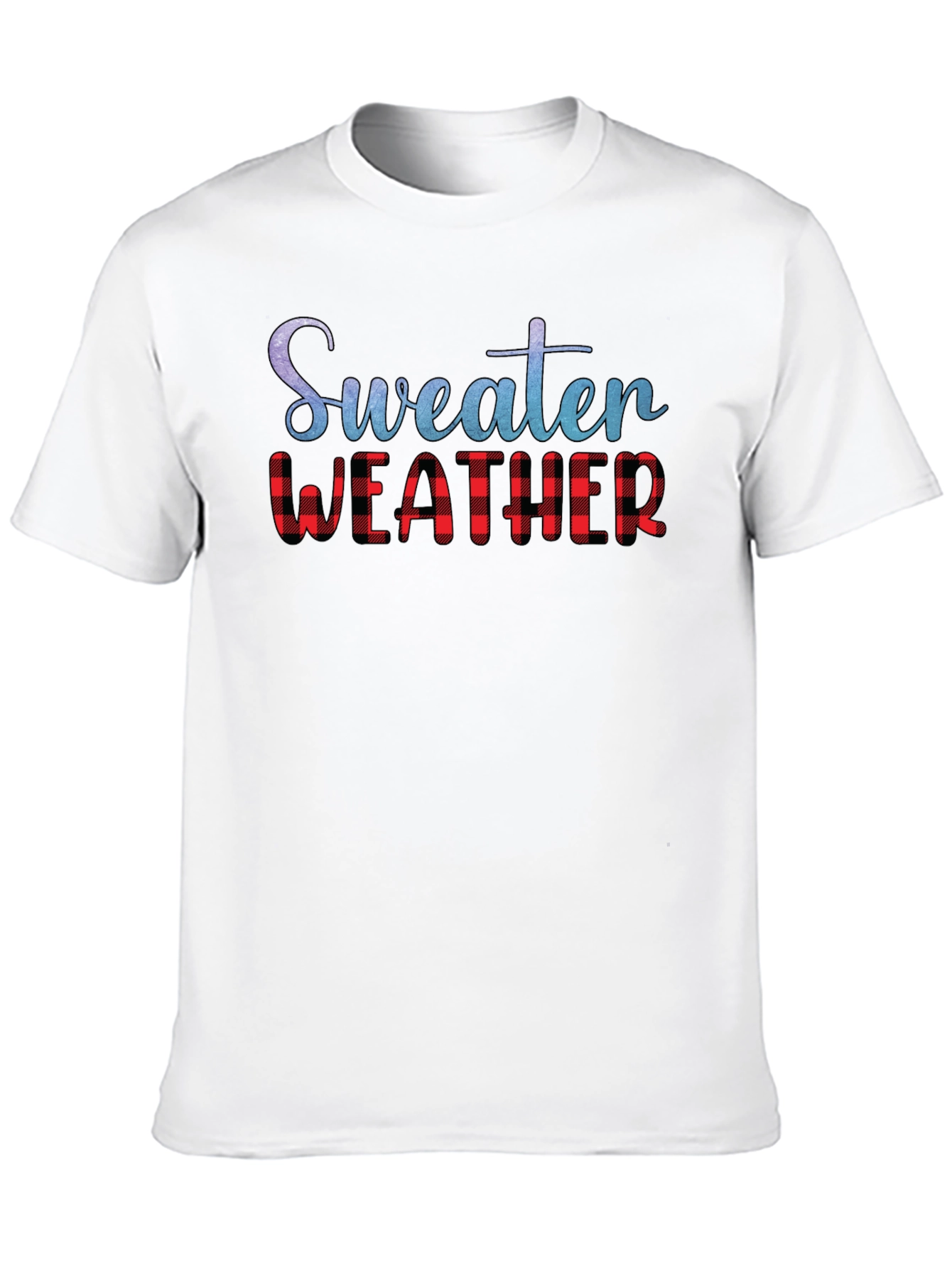Sweater Weather Graphic Tee - Cozy Season Shirt