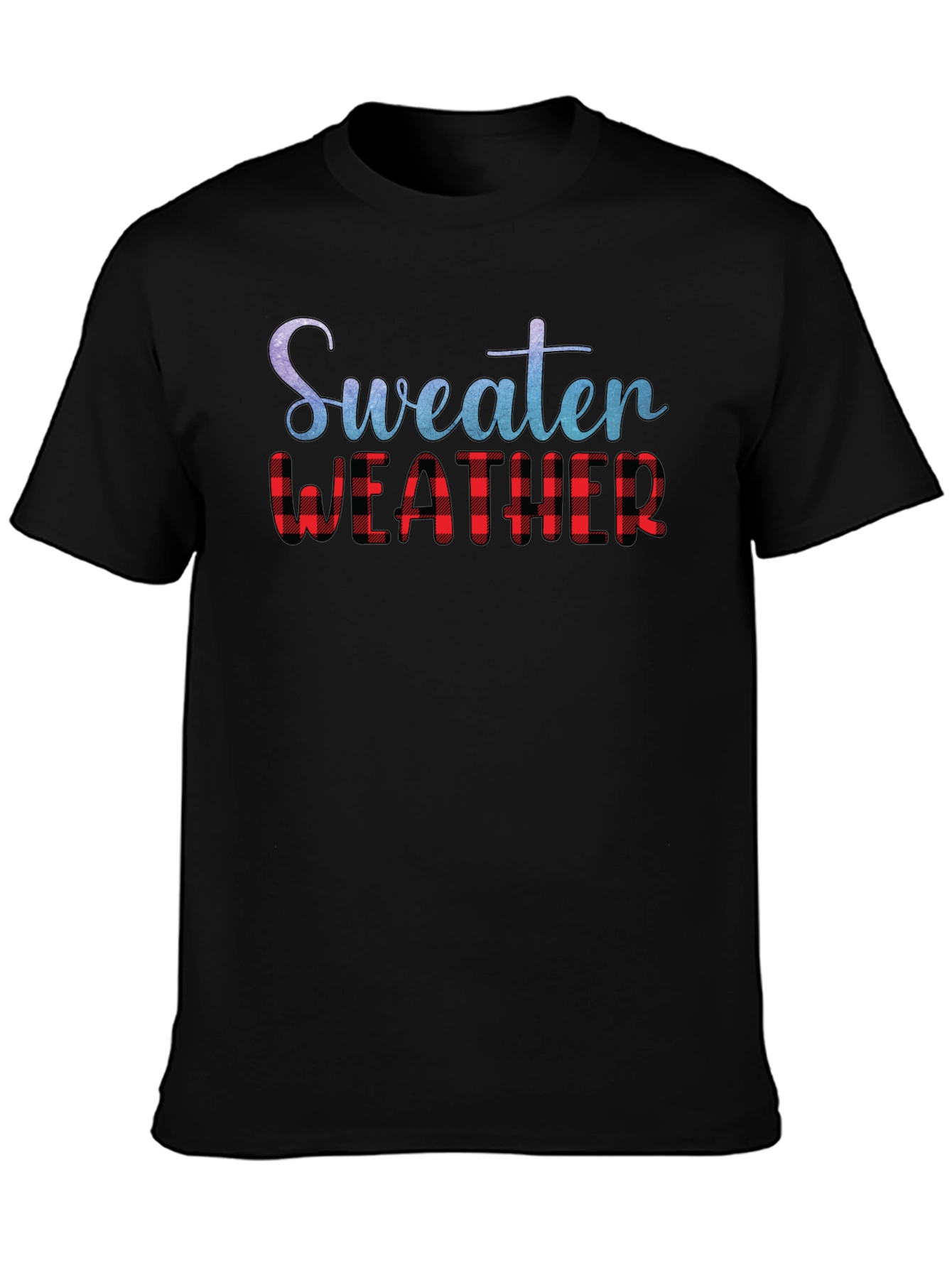 Sweater Weather Graphic Tee - Cozy Season Shirt