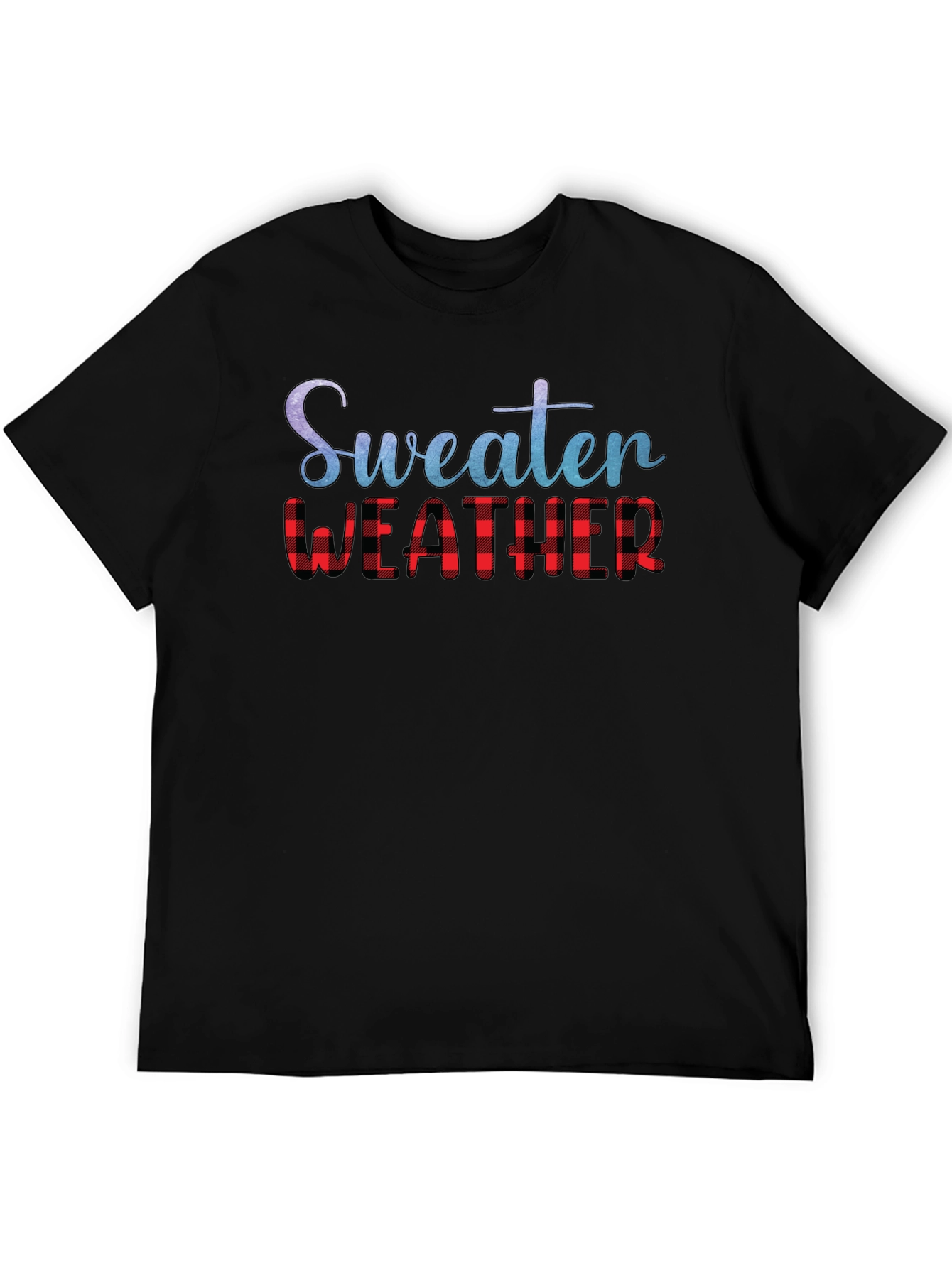 Sweater Weather Graphic Tee - Cozy Season Shirt