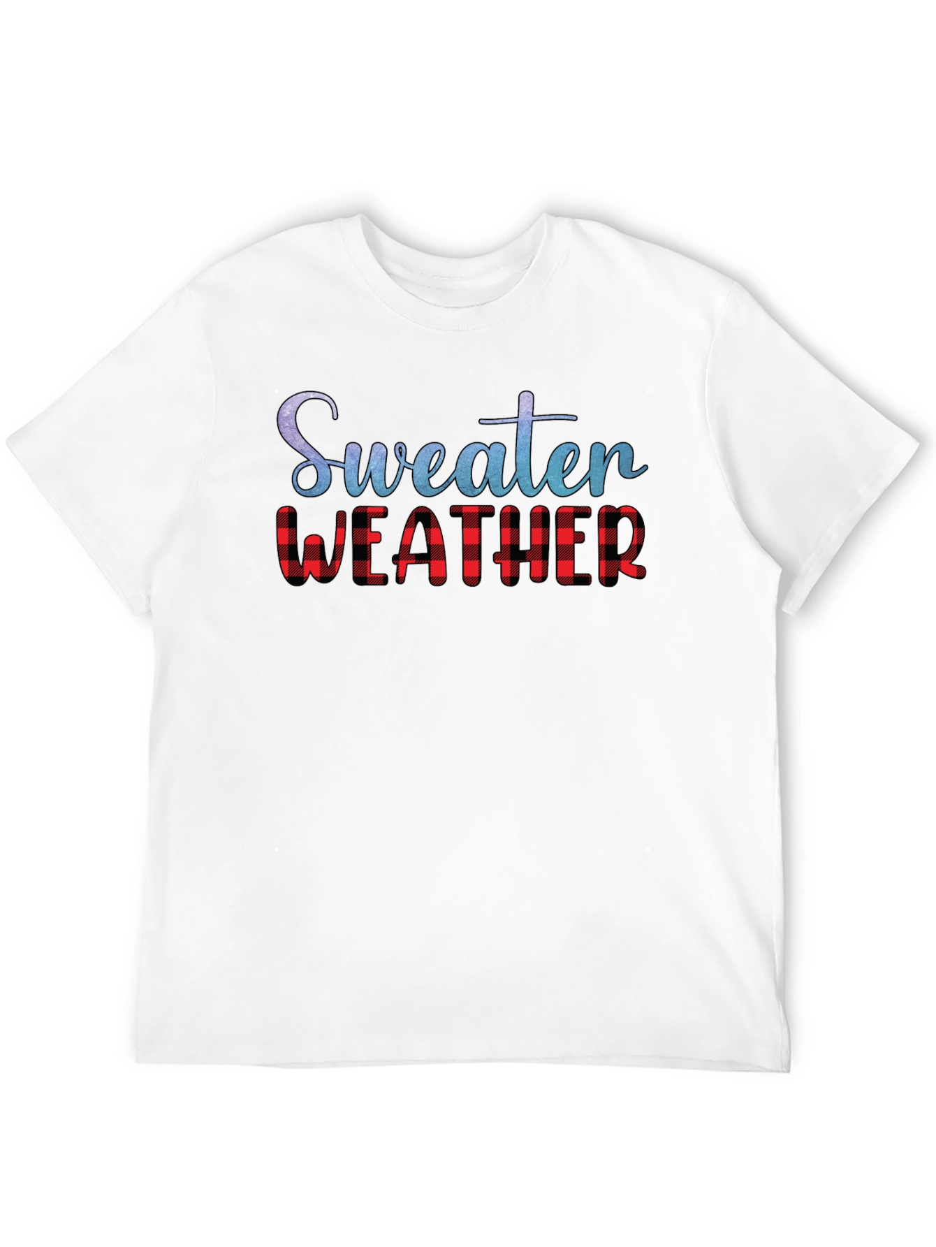 Sweater Weather Graphic Tee - Cozy Season Shirt