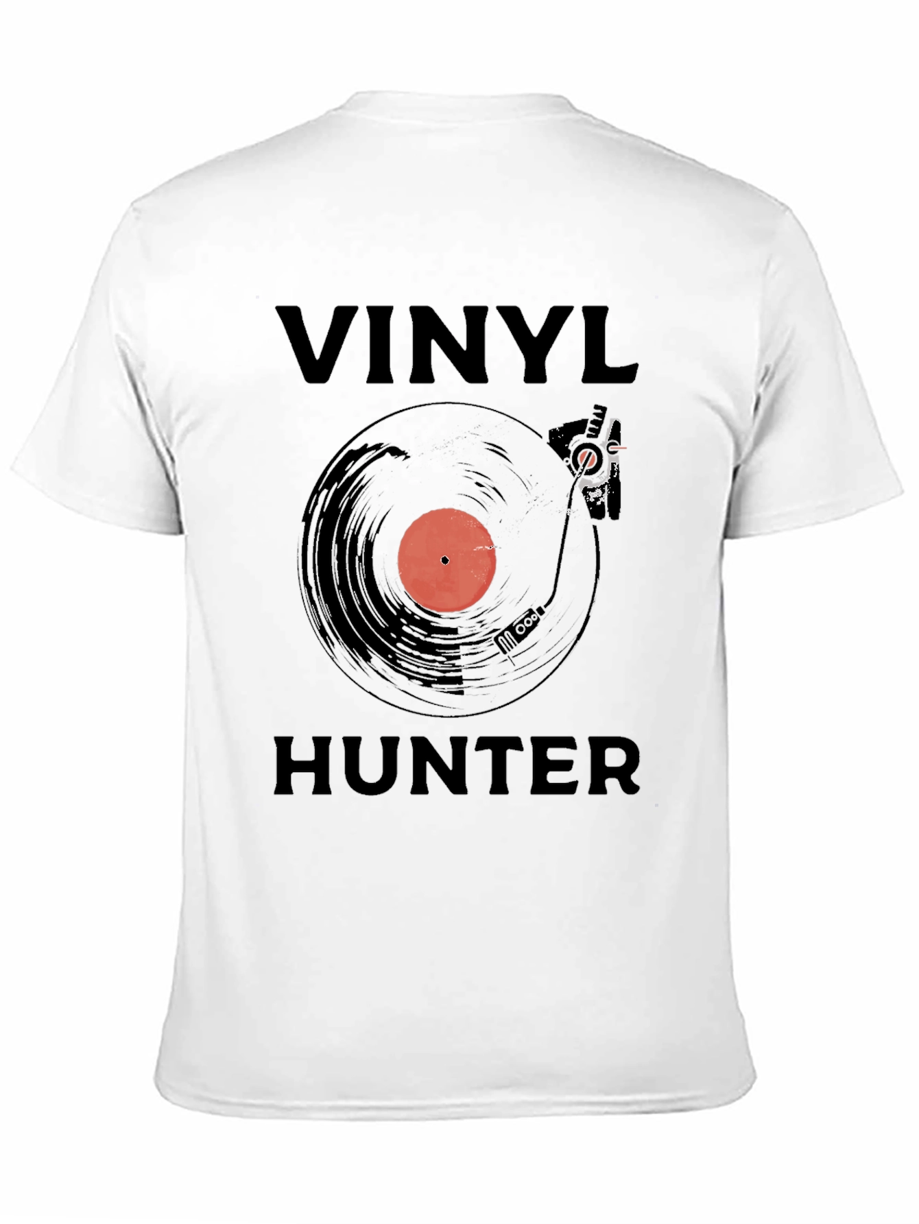 Vinyl Hunter Graphic T-Shirt - Music Lover Tee