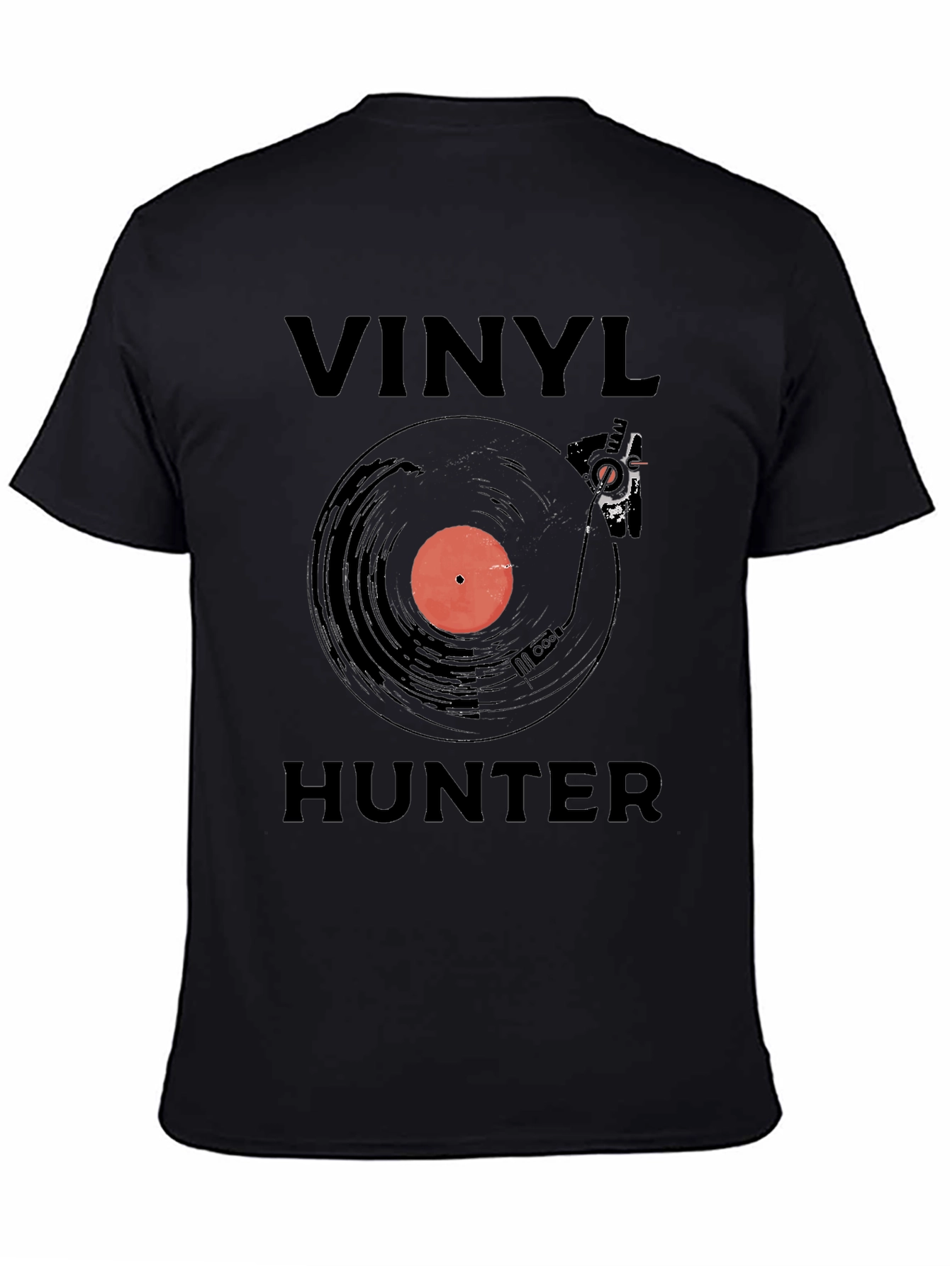 Vinyl Hunter Graphic T-Shirt - Music Lover Tee