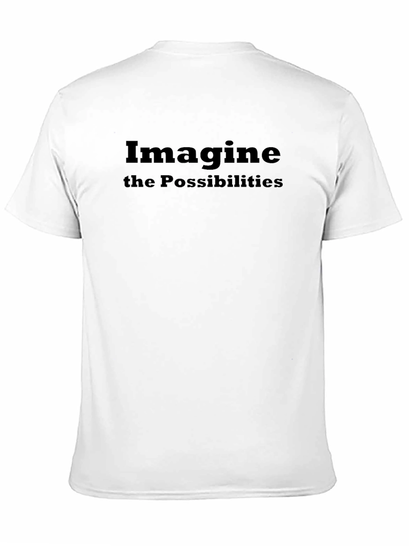Imagine the Possibilities Black T-Shirt