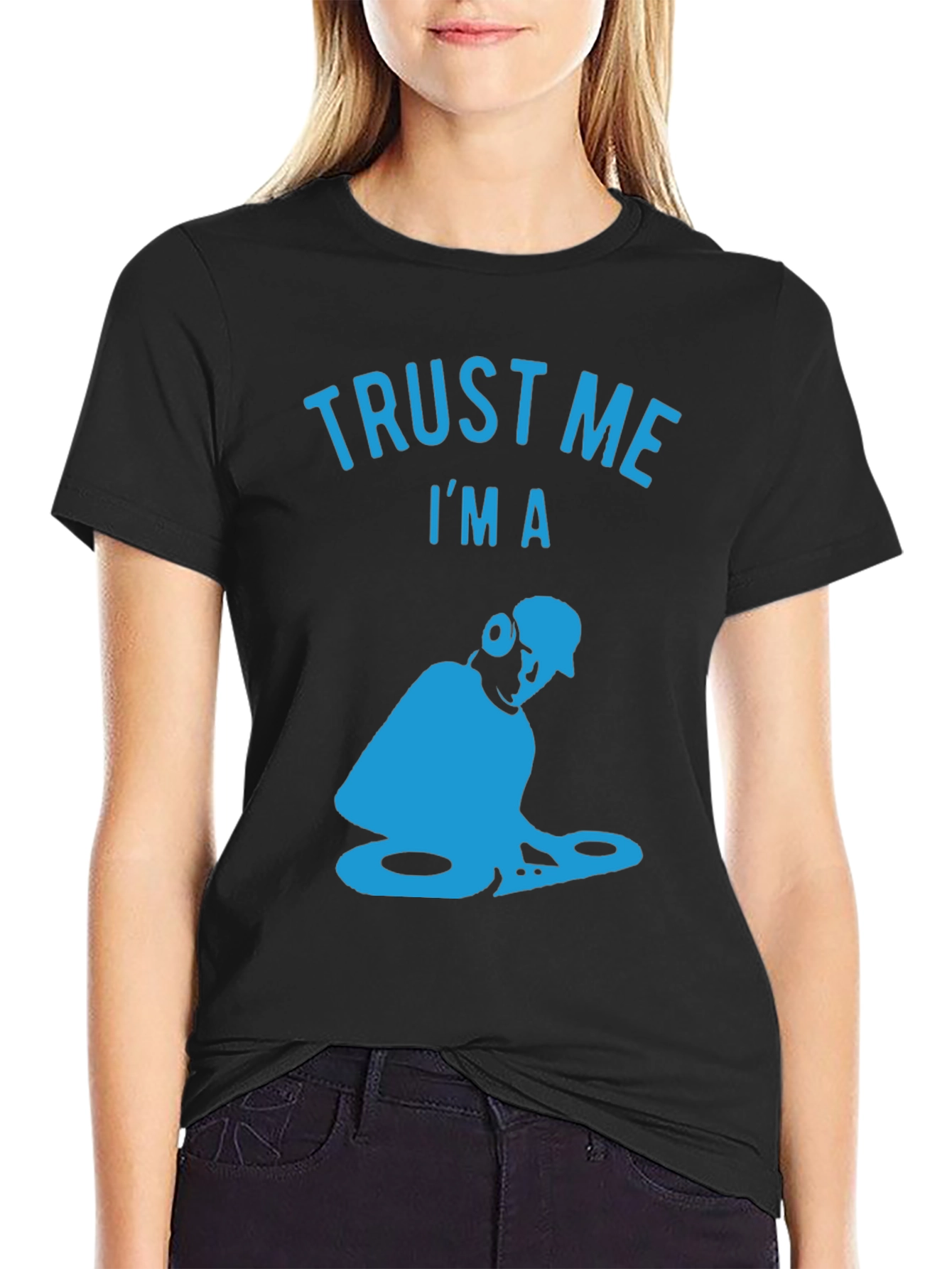 Trust Me Im A DJ T-Shirt - Black