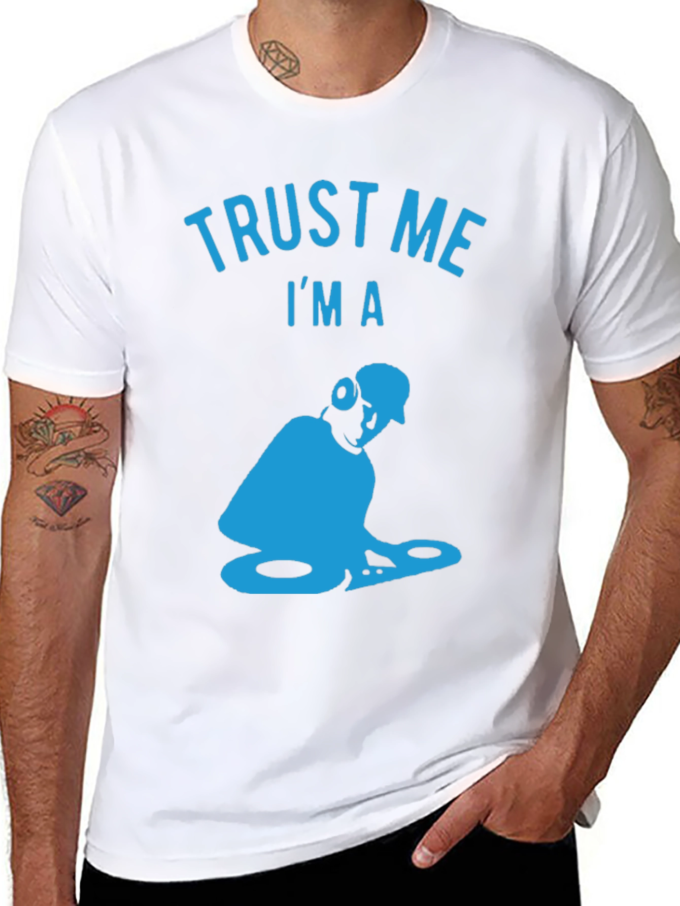 Trust Me Im A DJ T-Shirt - Black