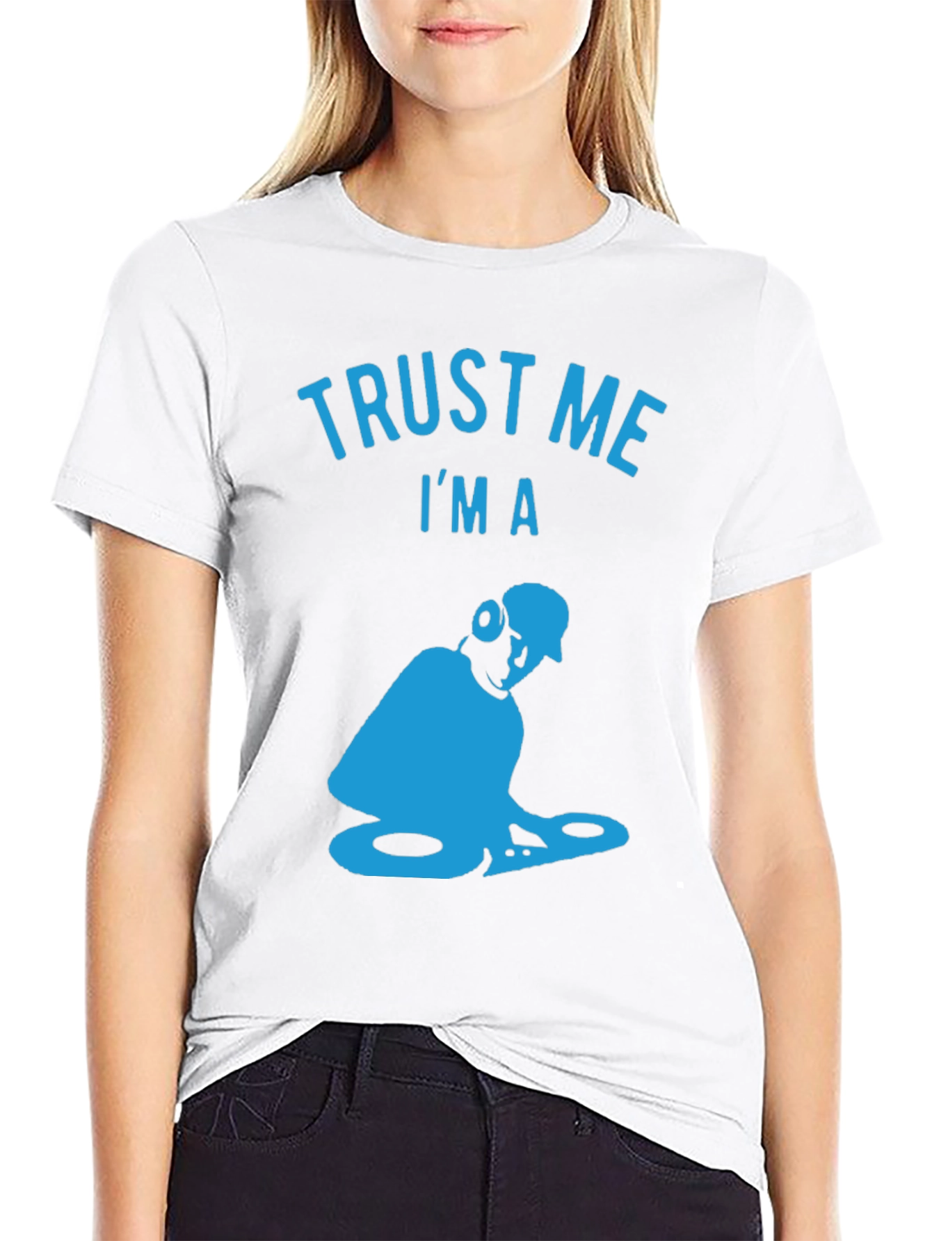 Trust Me Im A DJ T-Shirt - Black