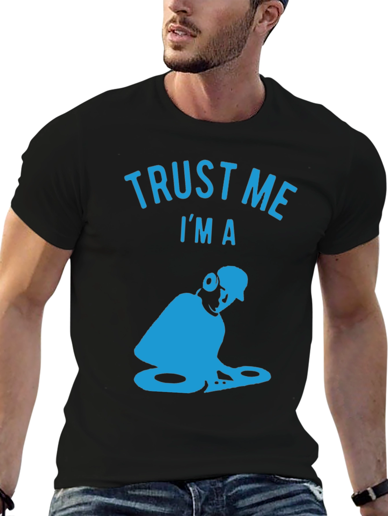Trust Me Im A DJ T-Shirt - Black