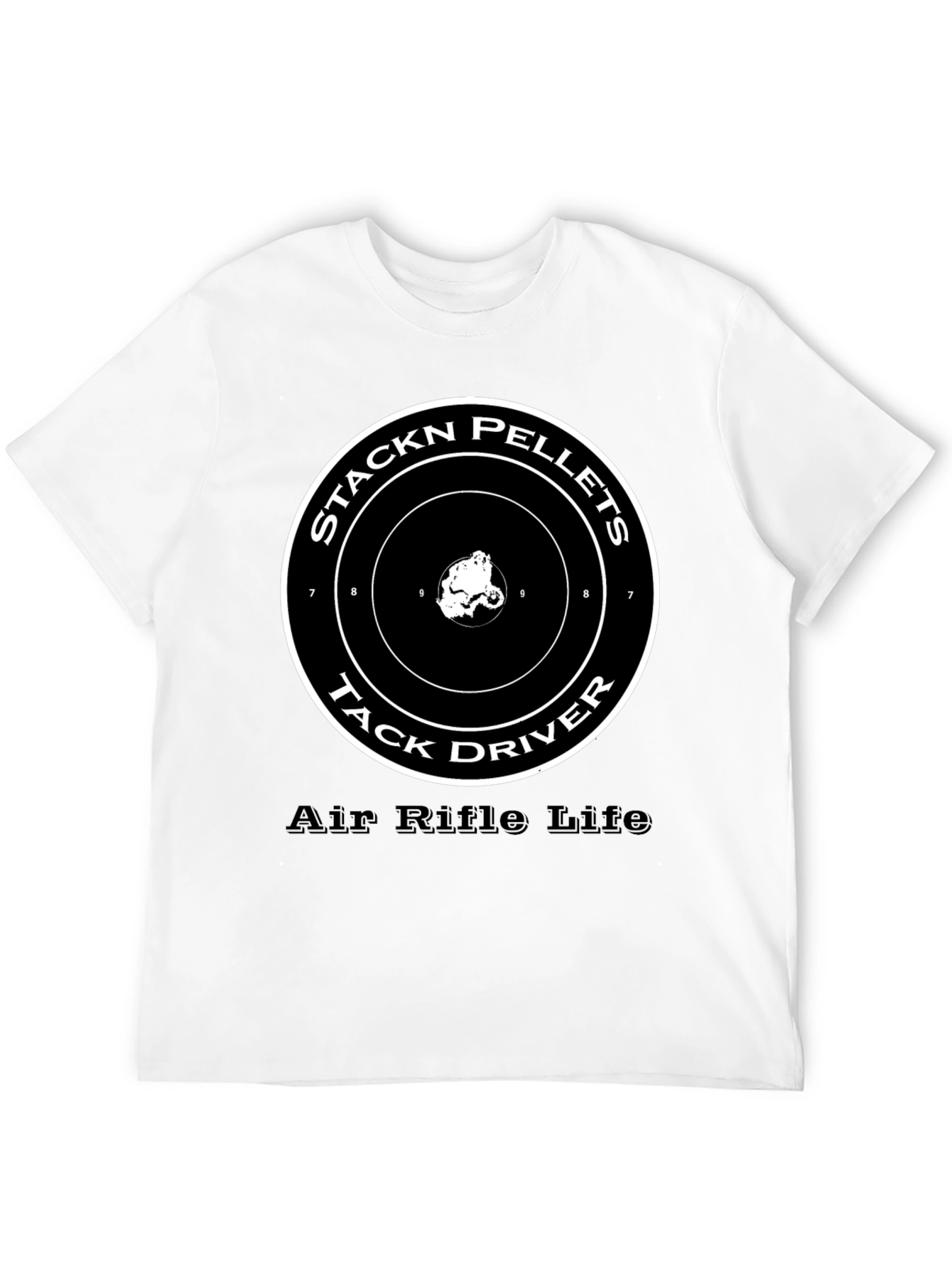 Stackn Pellets Tack Driver Air Rifle T-Shirt