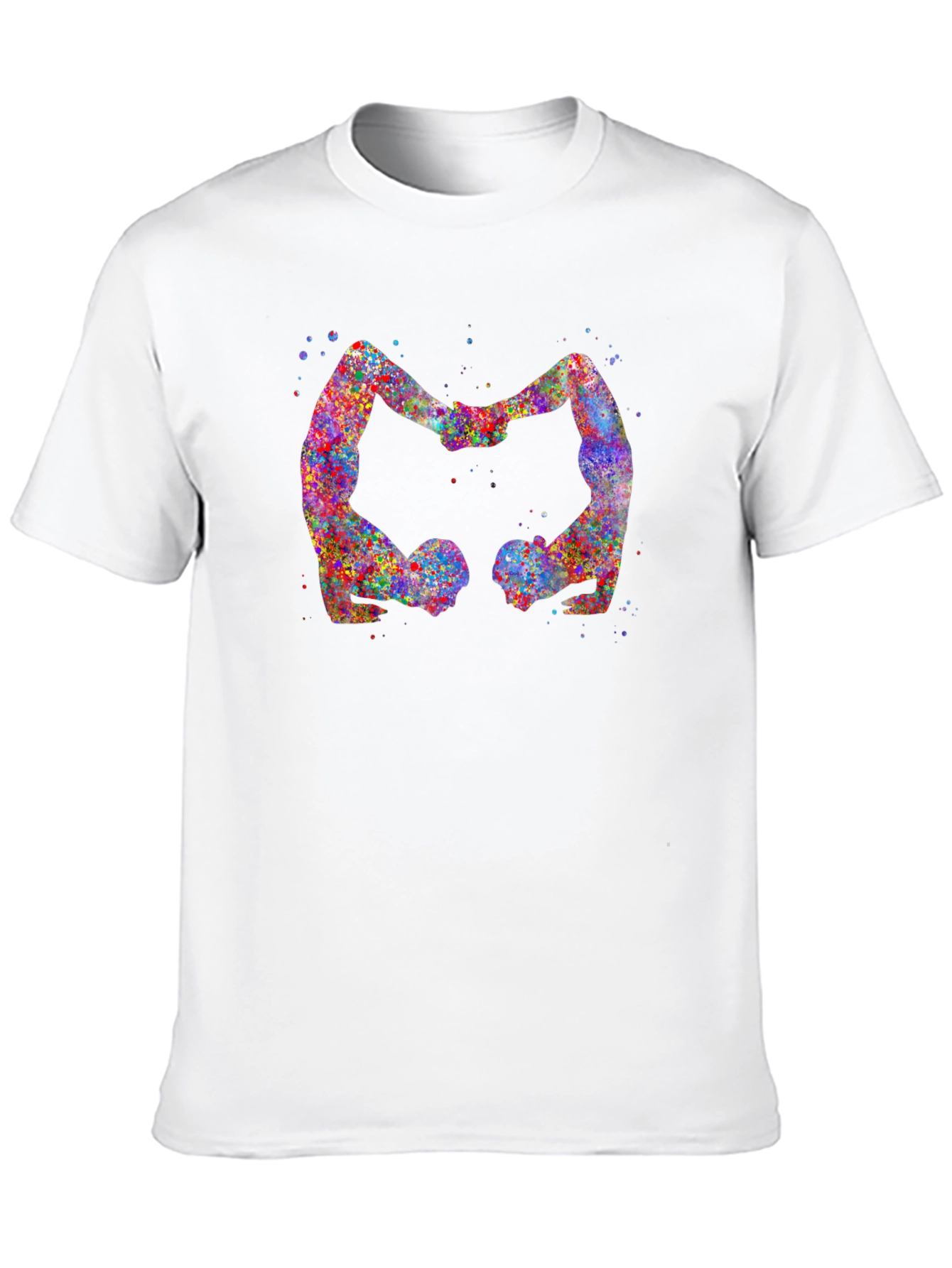 Yoga Lovers Black T-Shirt