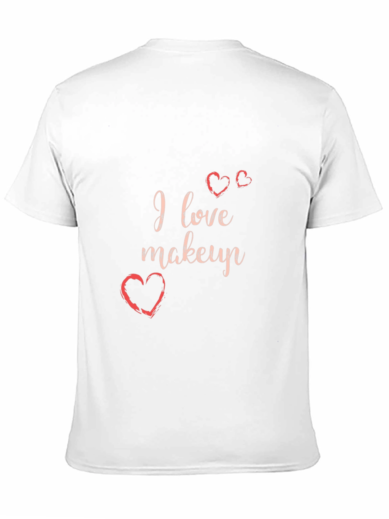 I Love Makeup Graphic Tee - Stylish Casual Wear