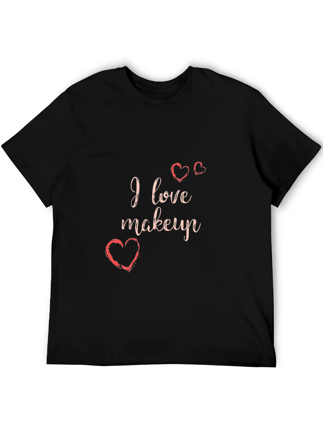 I Love Makeup Graphic Tee - Stylish Casual Wear