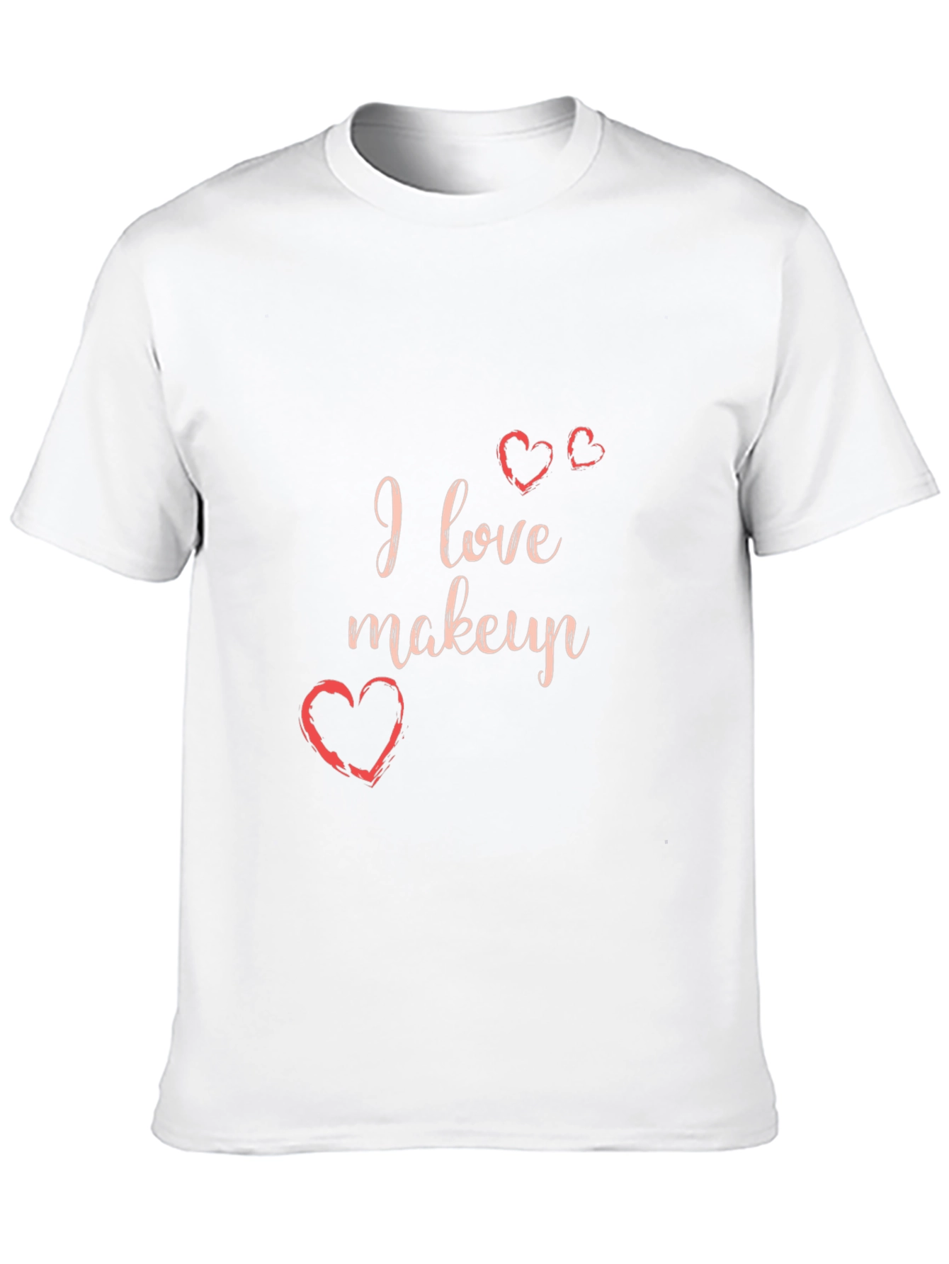 I Love Makeup Graphic Tee - Stylish Casual Wear