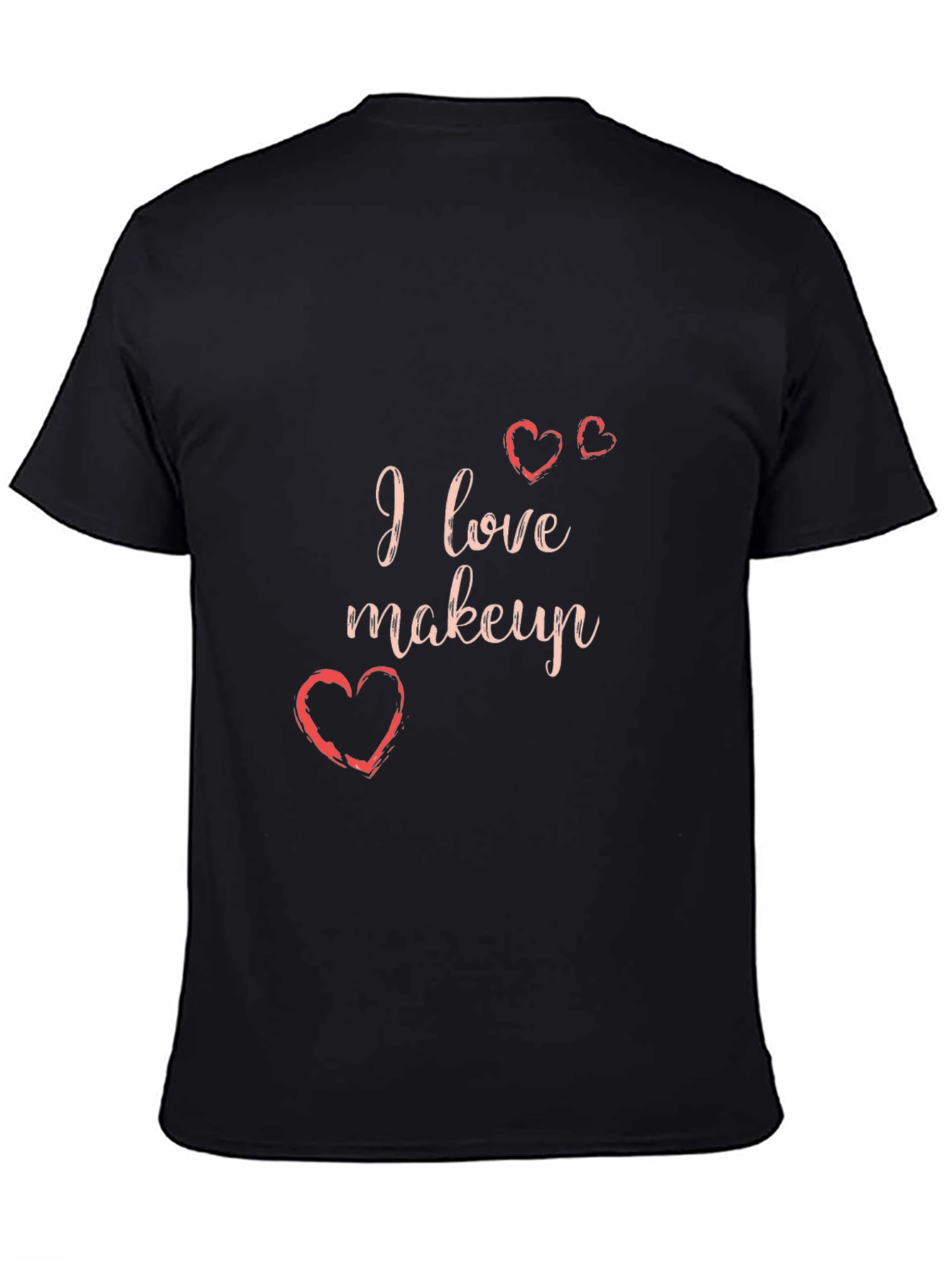 I Love Makeup Graphic Tee - Stylish Casual Wear