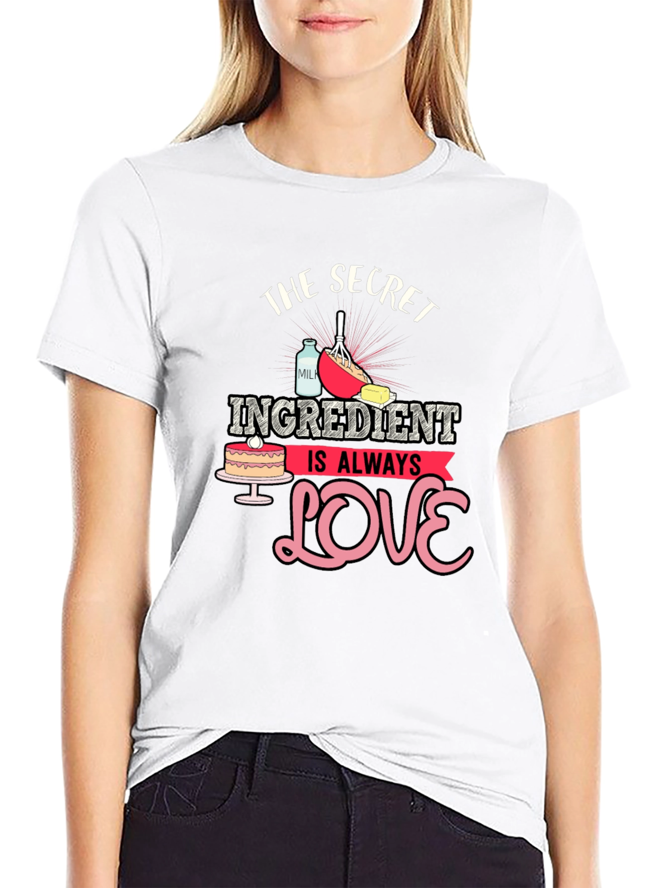 Secret Ingredient Love Black T-Shirt