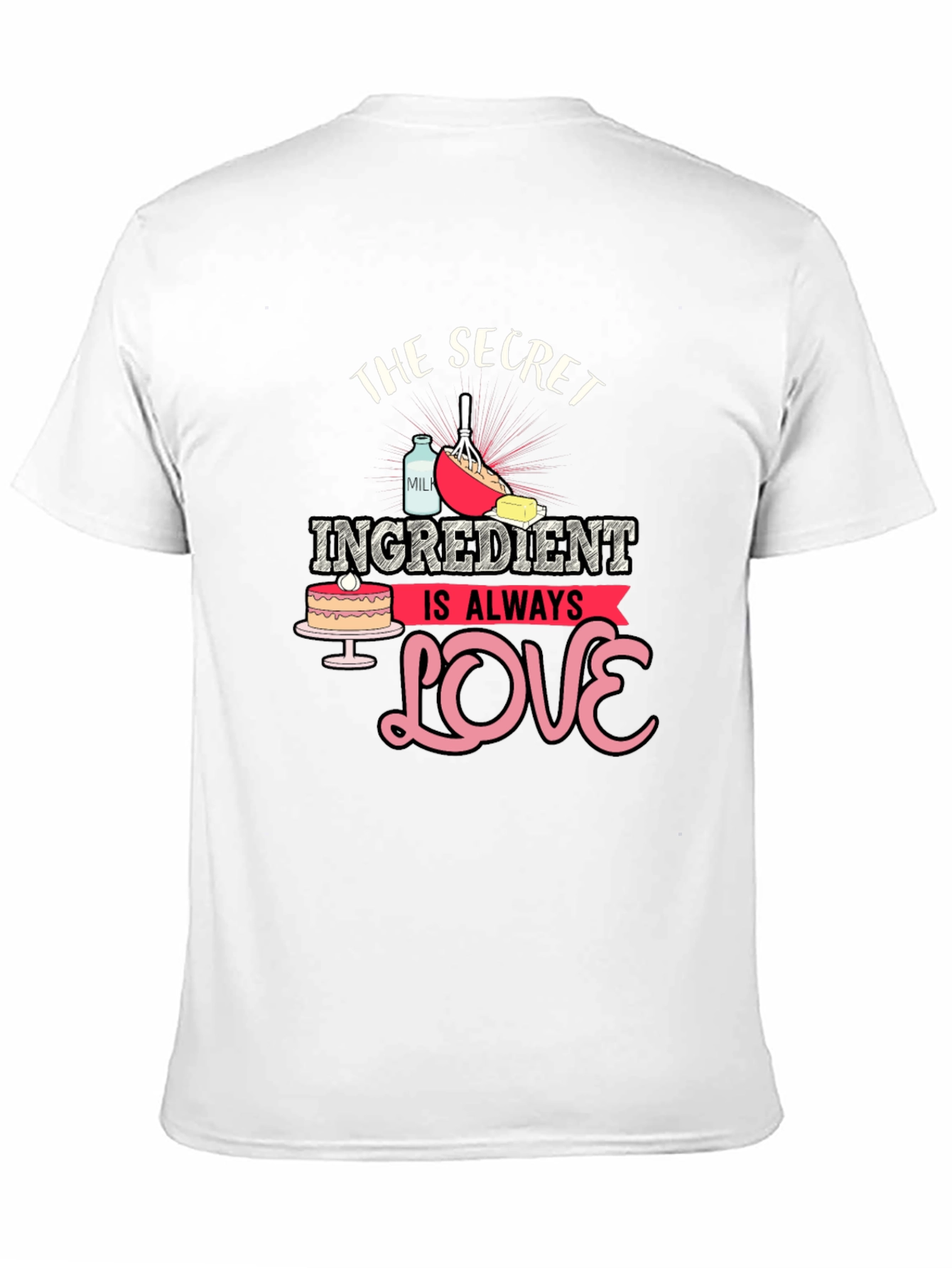 Secret Ingredient Love Black T-Shirt